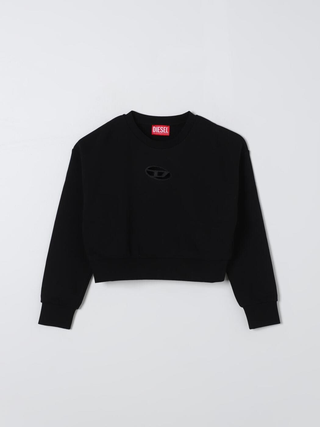 ディーゼル DIESEL クルーネックジャンパー 編み物お召しもの ガールズ 黒いこと Crew neck jumpers J01826KYAX3 関税 貨物輸送無料 2025AW gi