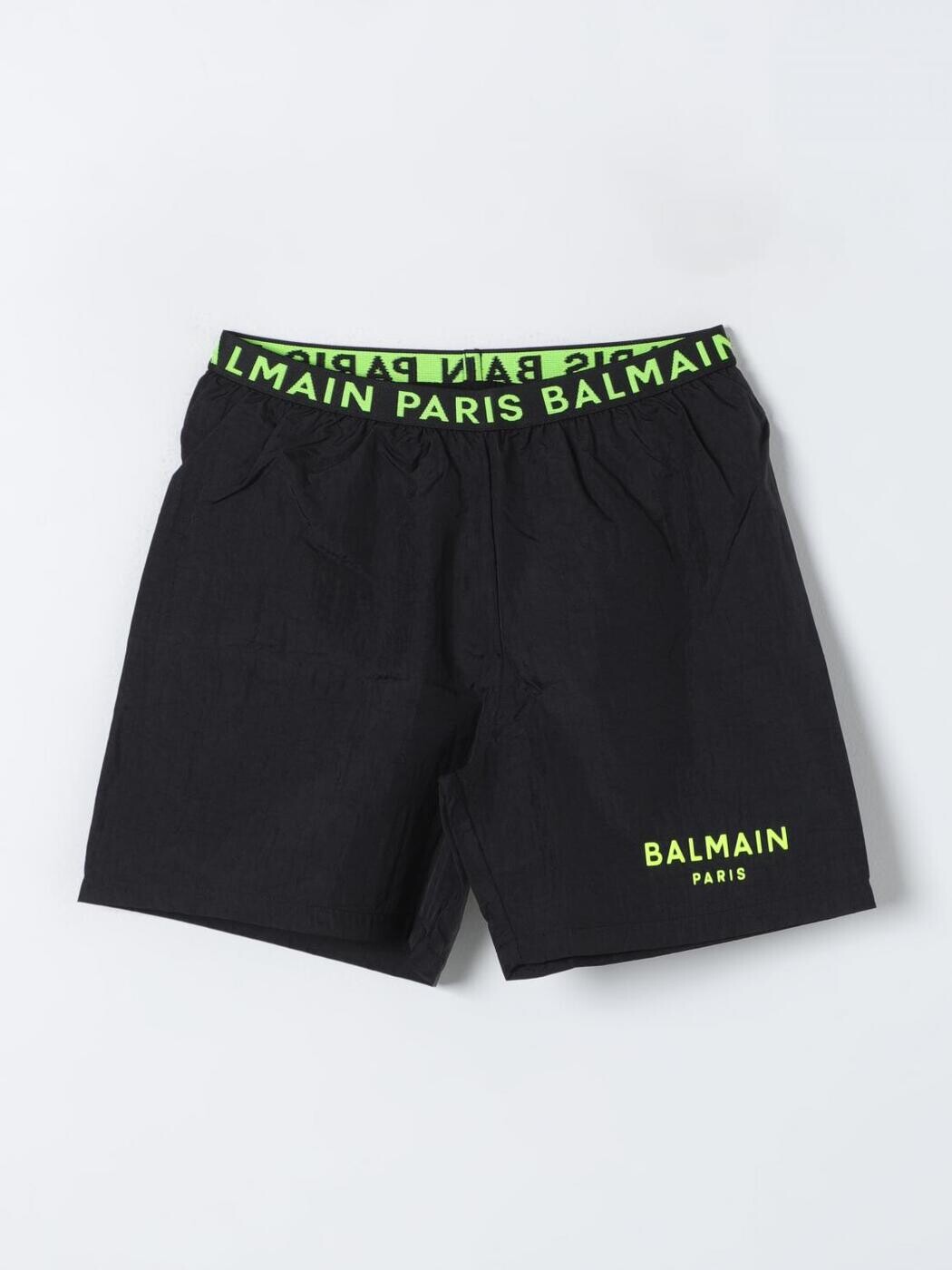 バルマン BALMAIN 塩水ズボン下 スイムウェア ボーイズ 黒いこと Swim shorts BUCP19Z1183 関税 貨物輸送無料 2024SS gi