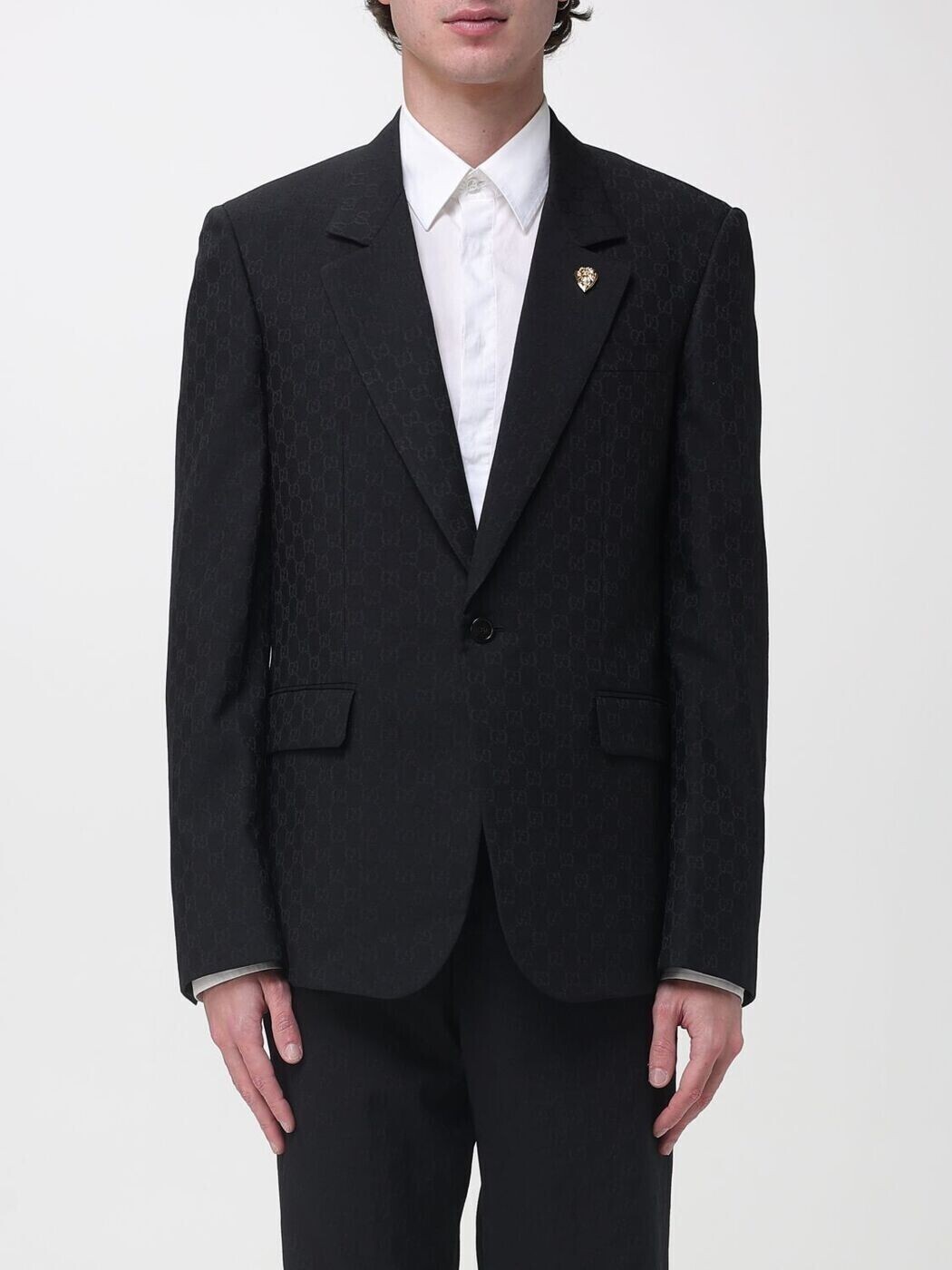グッチ GUCCI 上衣 メンズ 黒いこと Jackets 864110ZAUP1 関税 貨物輸送無料 2026SS gi