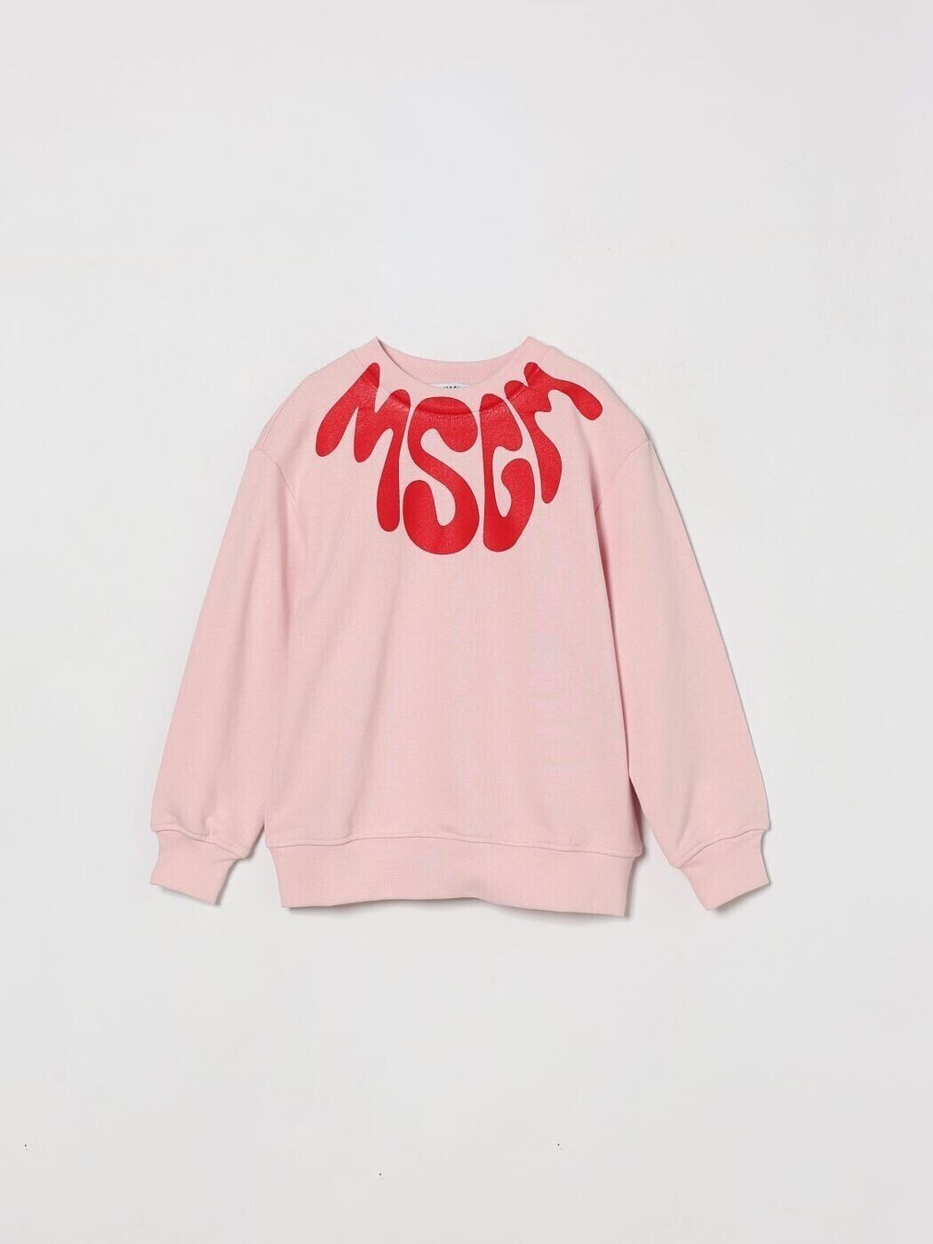 エムエスジーエム MSGM クルーネックジャンパー 編み物御召しもの ボーイズ さくら色 Crew neck jumpers S6MSJUSW220 関税 貨物輸送無料 2026SS gi