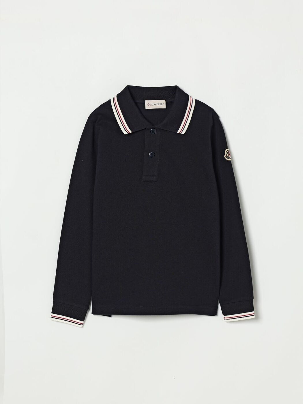モンク線路 MONCLER スポーツシャツ トップス ボーイズ 青色 Polo shirts 8B000018496W 関税 貨物輸送無料 2026SS gi
