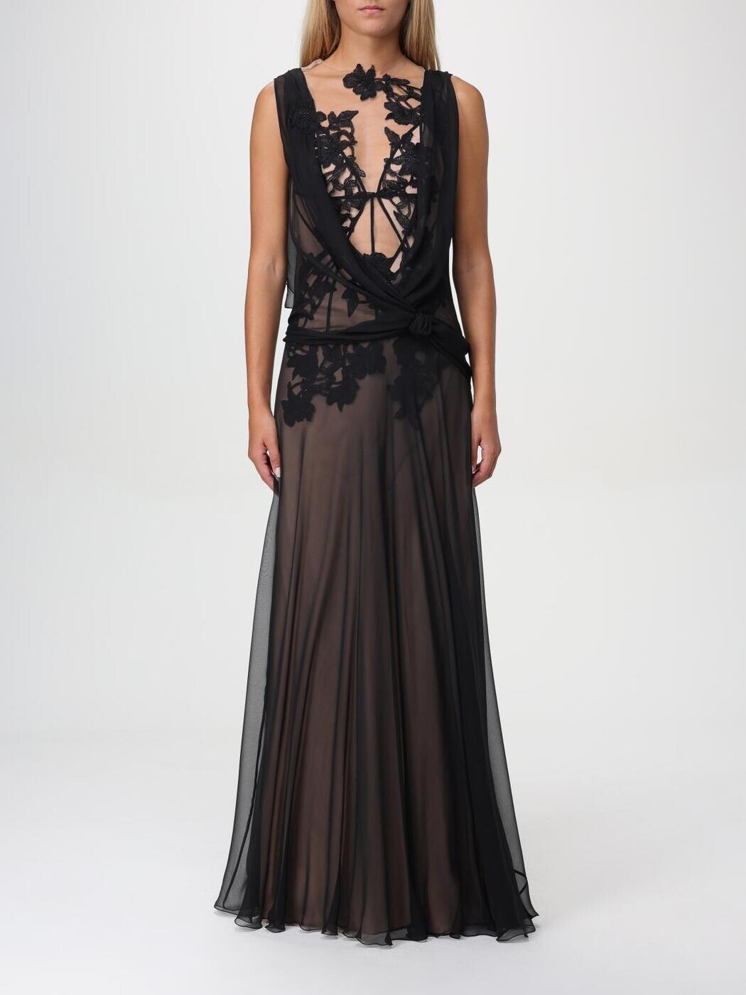 アルベルタ フェレッティ ALBERTA FERRETTI 衣装 お召しもの レディース 黒いこと Dresses 04155114 関税 貨物輸送無料 2024AW gi