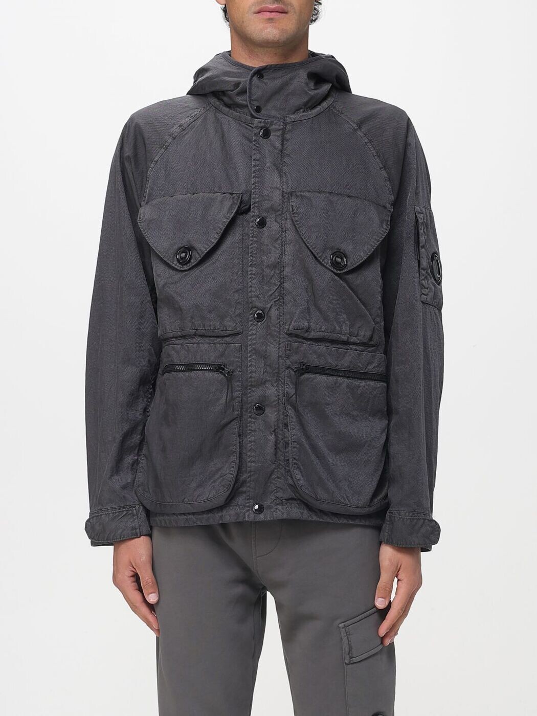 シーピー カンパニー CP COMPANY ジャケット メンズ グレー Jackets 20CMOW072A110540S Grey 関税 送料無料 2026SS gi|BRANDSHOP「il Tesoro」