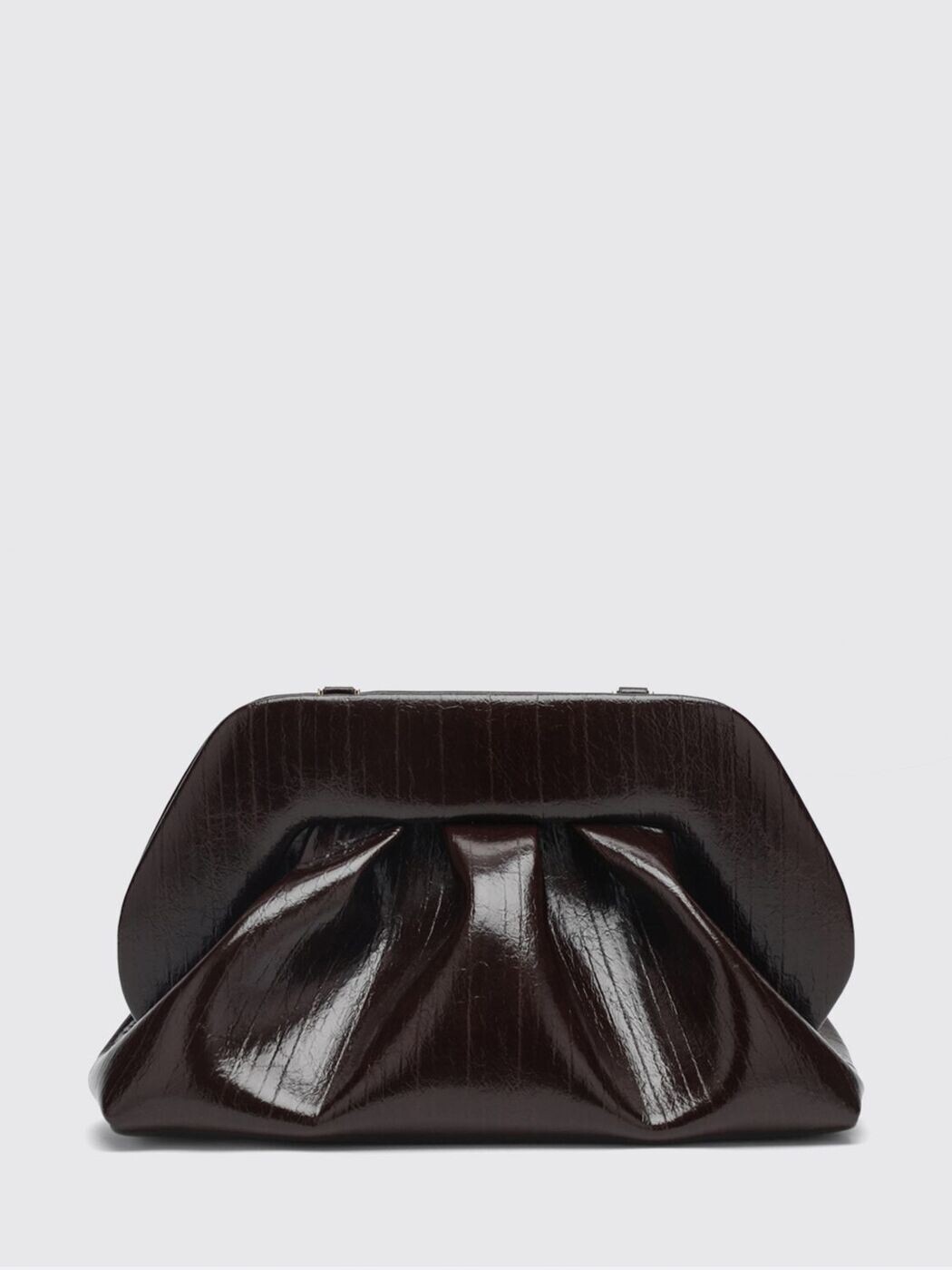 セニア THEMOIRE クラッチペダル御徒面子 レディース 赤銅色 Clutch and wristlets bags 261WTMBM0ORVF 関税 貨物輸送無料 2026SS gi