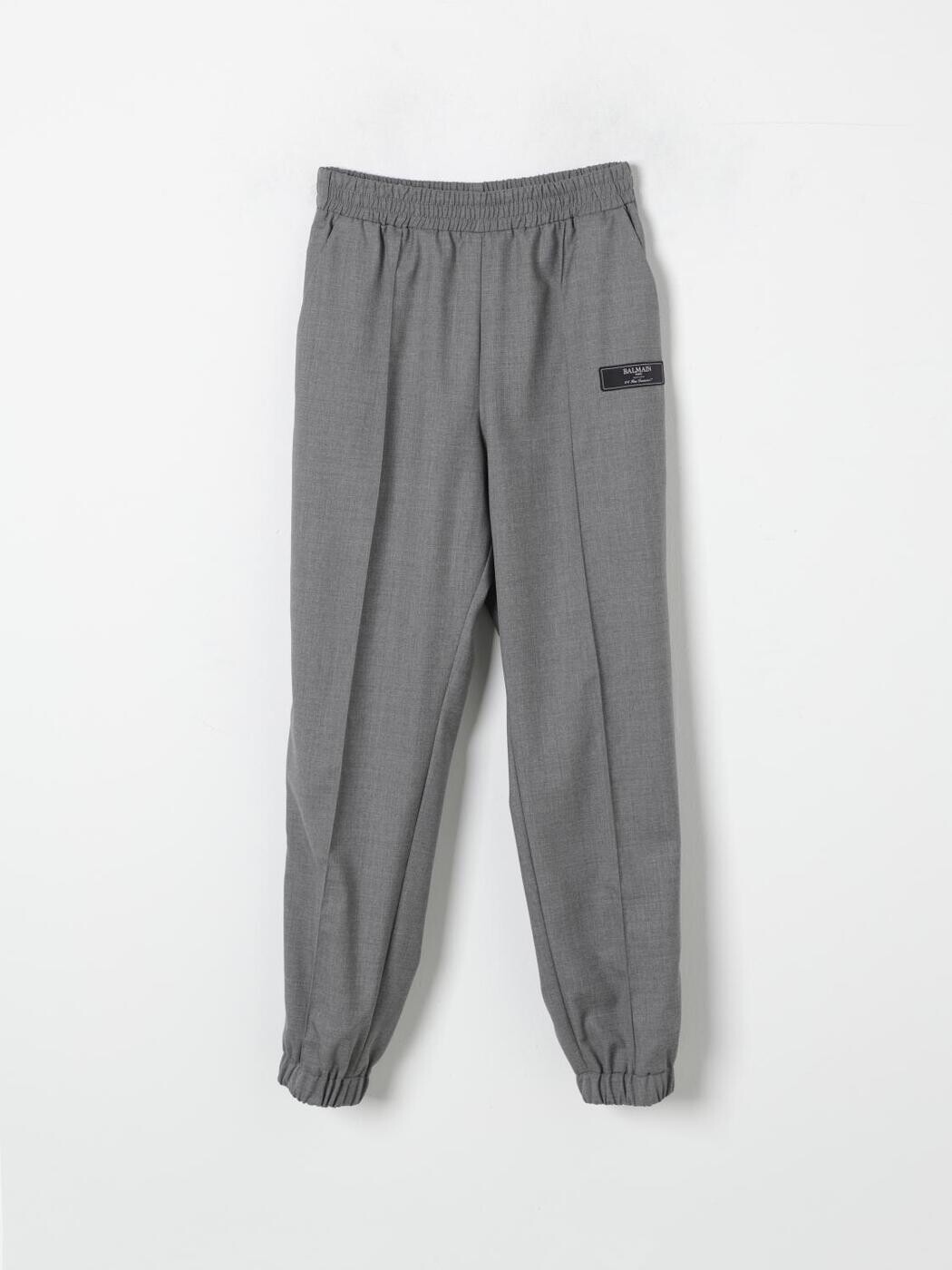 バルマン BALMAIN ズボン下 ボーイズ 薄墨色 Cargo trousers BV6R80I0231 関税 貨物輸送無料 2025AW gi