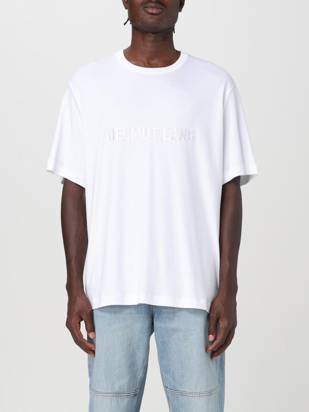 ヘルムートラング HELMUT LANG Tシャツ メンズ ホワイト T-shirts O04HM599 White 関税 送料無料 2025AW gi|BRANDSHOP「il Tesoro」