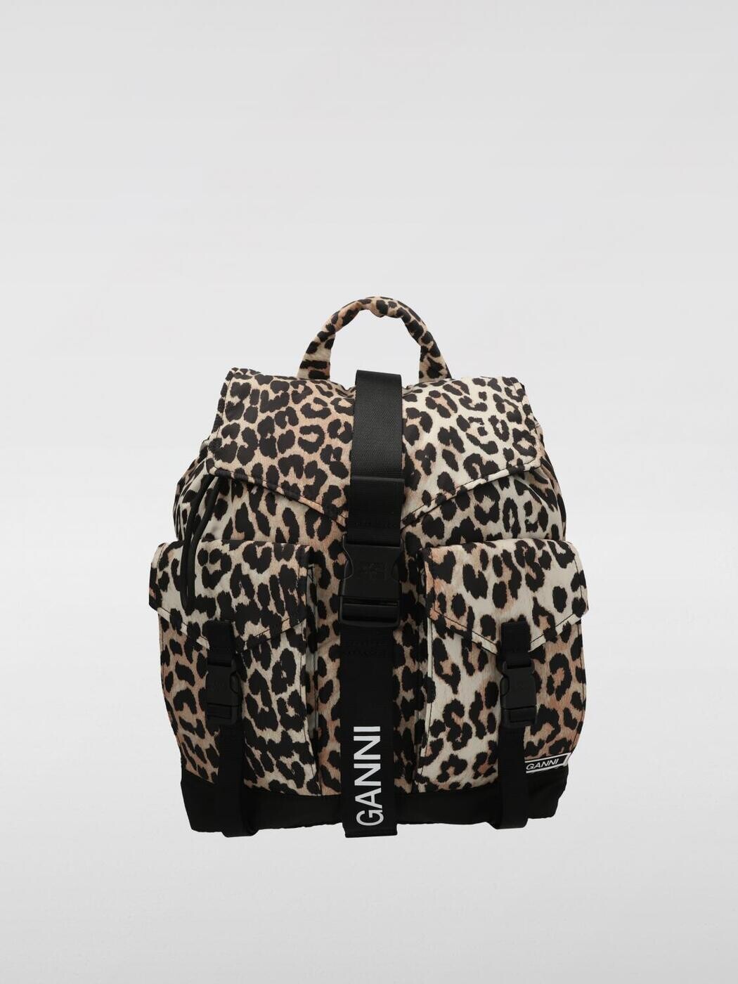 ガニー GANNI 背嚢 うしろ側容器に並べる レディース 赤銅色 Backpacks and bum bags A4757 関税 貨物輸送無料 2026SS gi