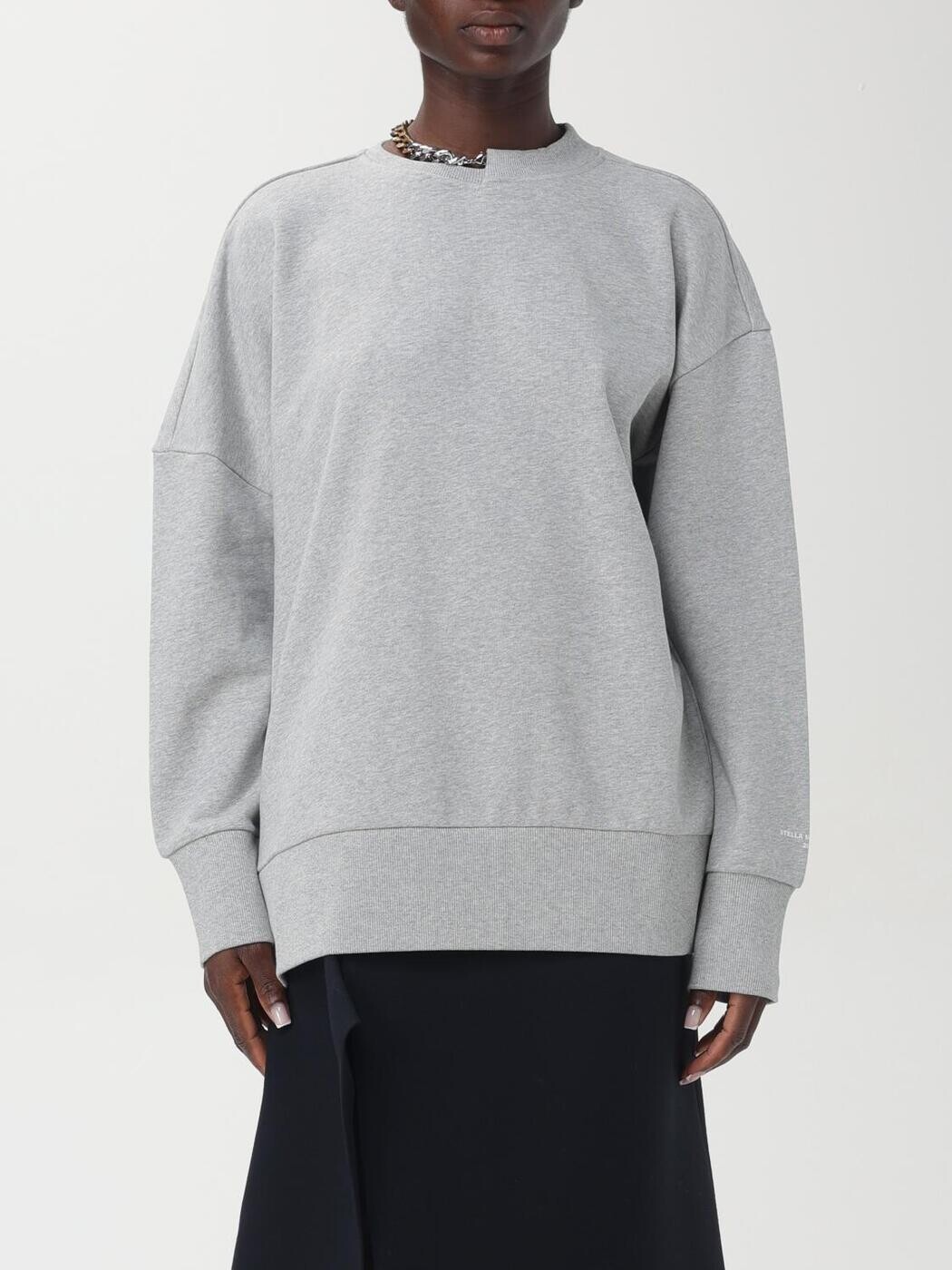 中心柱 ポールマッカートニー STELLA MCCARTNEY 調教師 レディース 薄墨色 Sweatshirts 6J03273SPZ36 関税 貨物輸送無料 2025AW gi