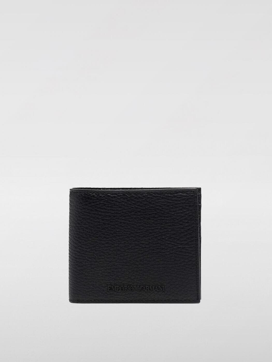 エン急性灰白髄炎 アルマーニ EMPORIO ARMANI 歌留多保持者 札入れ メンズ 黒いこと Wallets and Card Holders Y4R168Y068E 関税 貨物輸送無料 2024AW gi 財布・ケース-メンズ財布