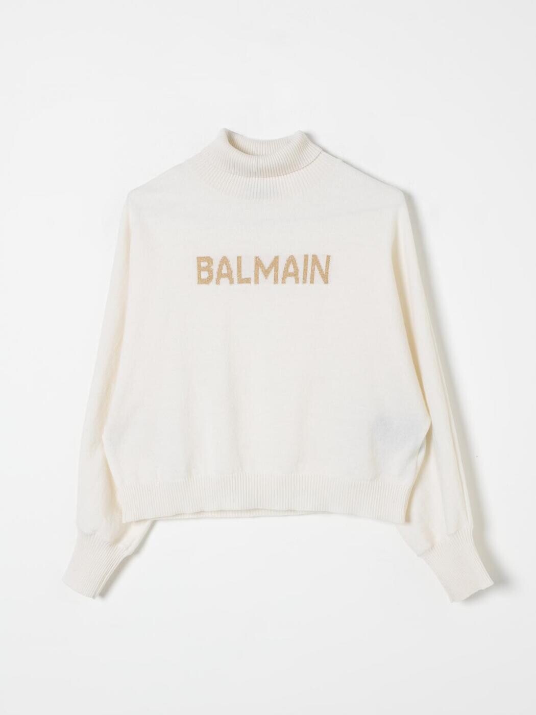 バルマン BALMAIN クルーネックジャンパー 編み物お召しもの ガールズ Crew neck jumpers BV9B20W0023 関税 貨物輸送無料 2025AW gi