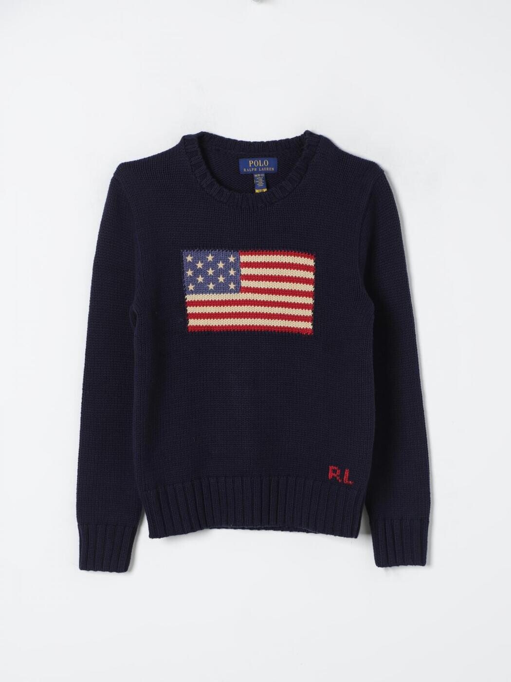 ポロ・ラルフローレン POLO RALPH LAUREN クルーネックジャンパー 編み物御召しもの ボーイズ 米国海軍 Crew neck jumpers 323668285 関税 貨物輸送無料 2026SS gi