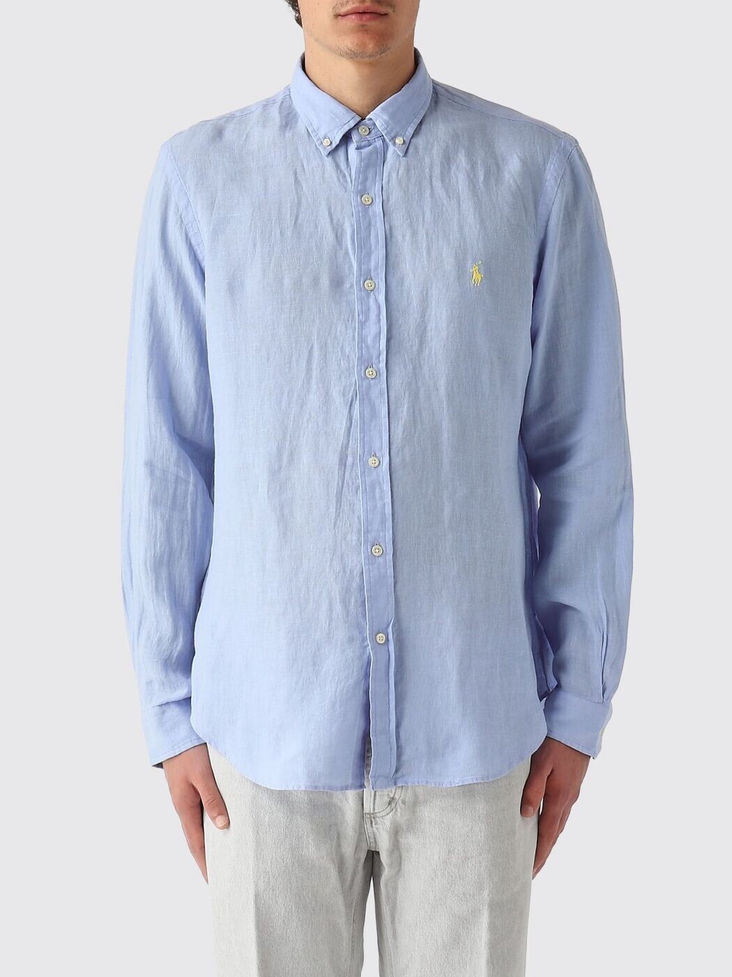 ポロ ラルフ 置き目レン POLO RALPH LAUREN プルオーバー メンズ 青味 Shirts 710968915 Blue 関税 貨物輸送無料 2026SS gi
