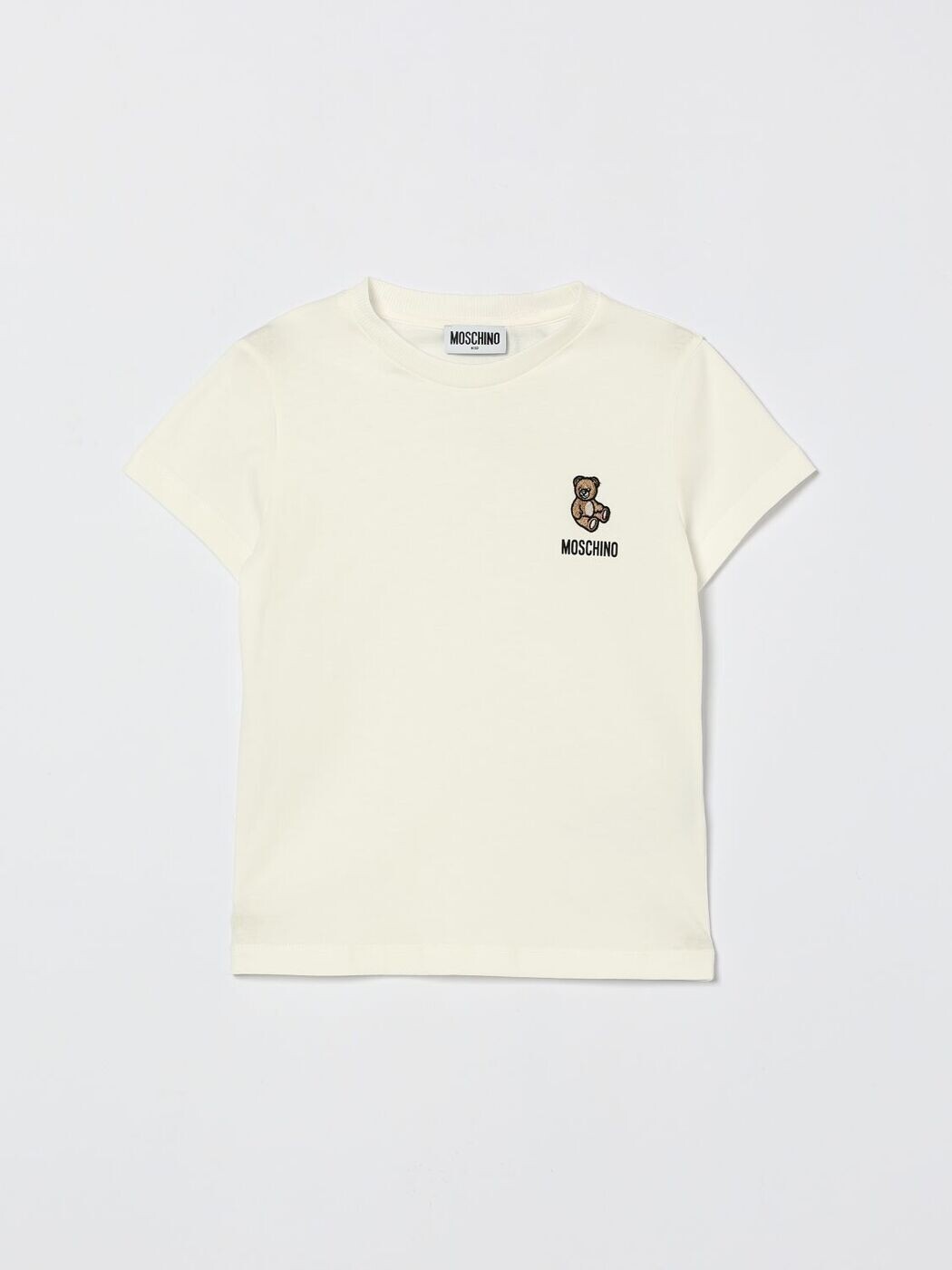 モスキーノ MOSCHINO ロングスリーブTシャツ Tシャツ ボーイズ ホワイト Long sleeve t-shirts HUM05TLAA02 White 関税 送料無料 2026SS gi｜BRANDSHOP「il Tesoro」