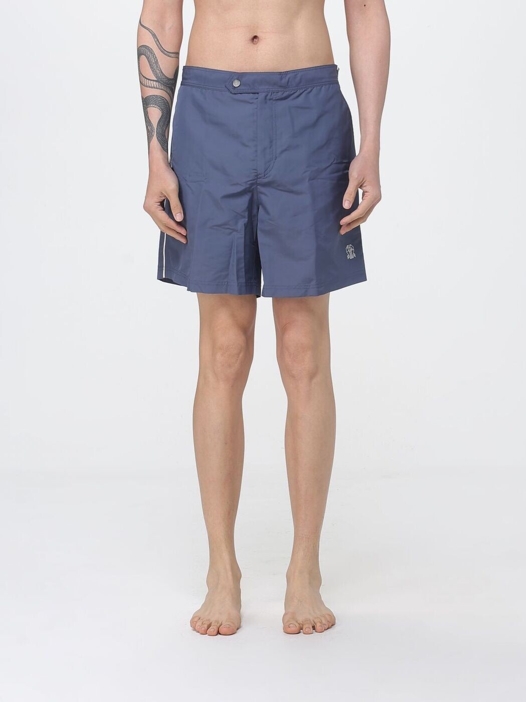 ブルネロ クチネリ BRUNELLO CUCINELLI 海水着 スイムウェア メンズ 青碧 Swimwear MW817045 関税 貨物輸送無料 2026SS gi