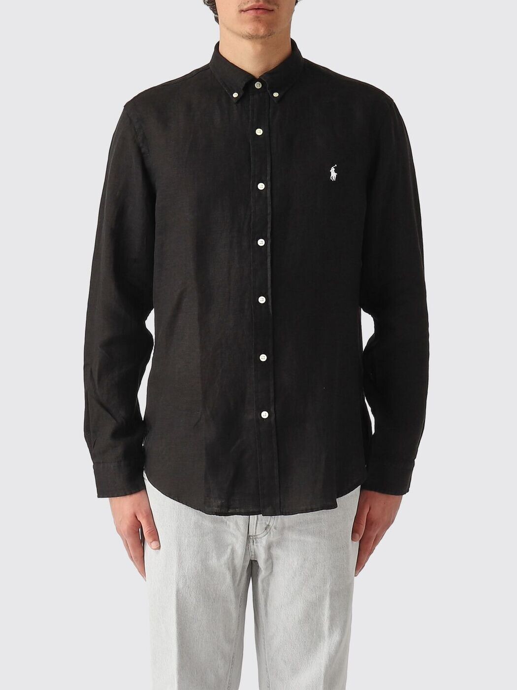 ポロ ラルフ 置き目レン POLO RALPH LAUREN プルオーバー メンズ 黒いこと Shirts 710968915 Black 関税 貨物輸送無料 2026SS gi