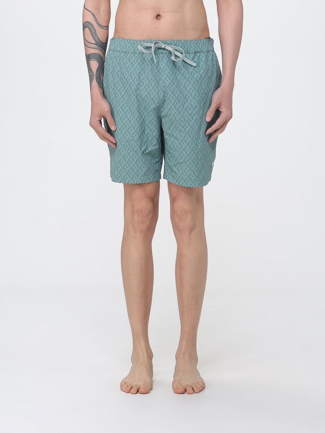 ヘアムース ナックルズ MOOSE KNUCKLES 水泳着 スイムウェア メンズ 緑であること Swimwear M16MR778H 関税 貨物輸送無料 2026SS gi