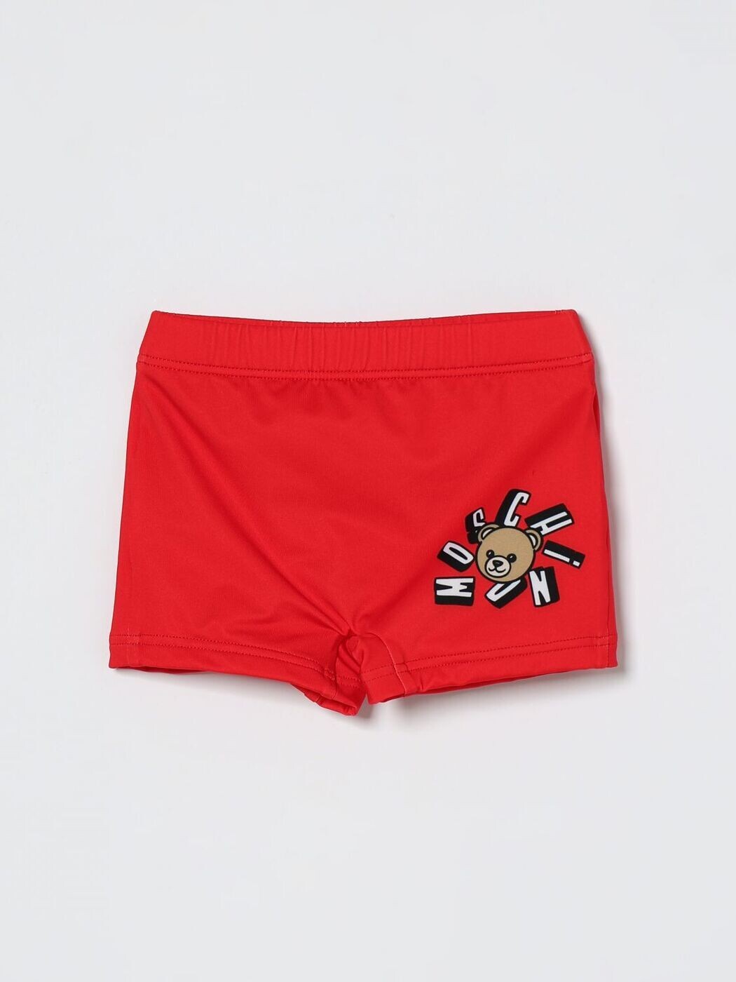 モスキーノ MOSCHINO 塩水ズボン下 スイムウェア ボーイズ 赤いこと Swim shorts MXL006LKA11 関税 貨物輸送無料 2026SS gi