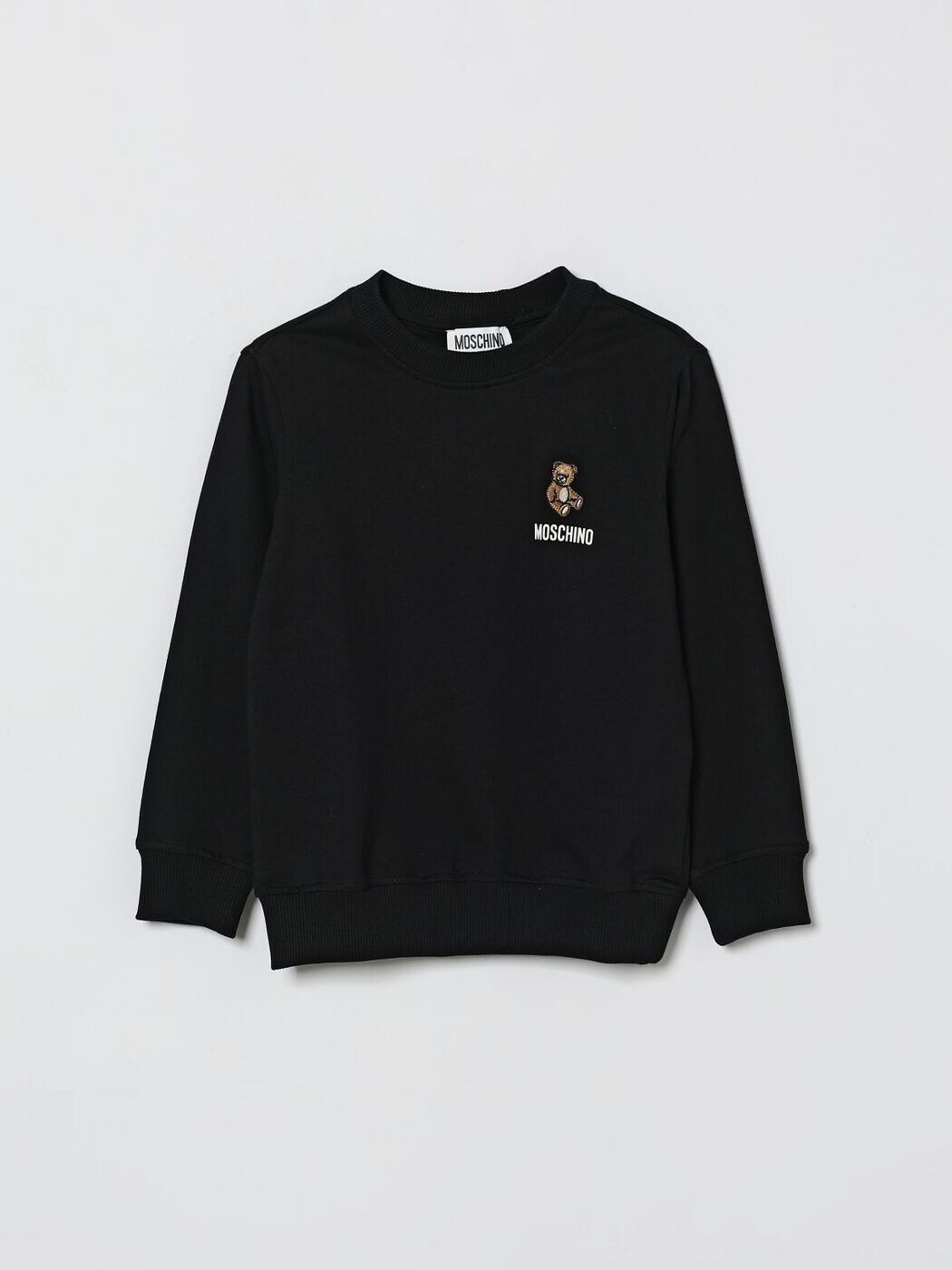 モスキーノ MOSCHINO クルーネックジャンパー 編み物御召しもの ボーイズ 黒いこと Crew neck jumpers HUF09XLCA19 関税 貨物輸送無料 2026SS gi