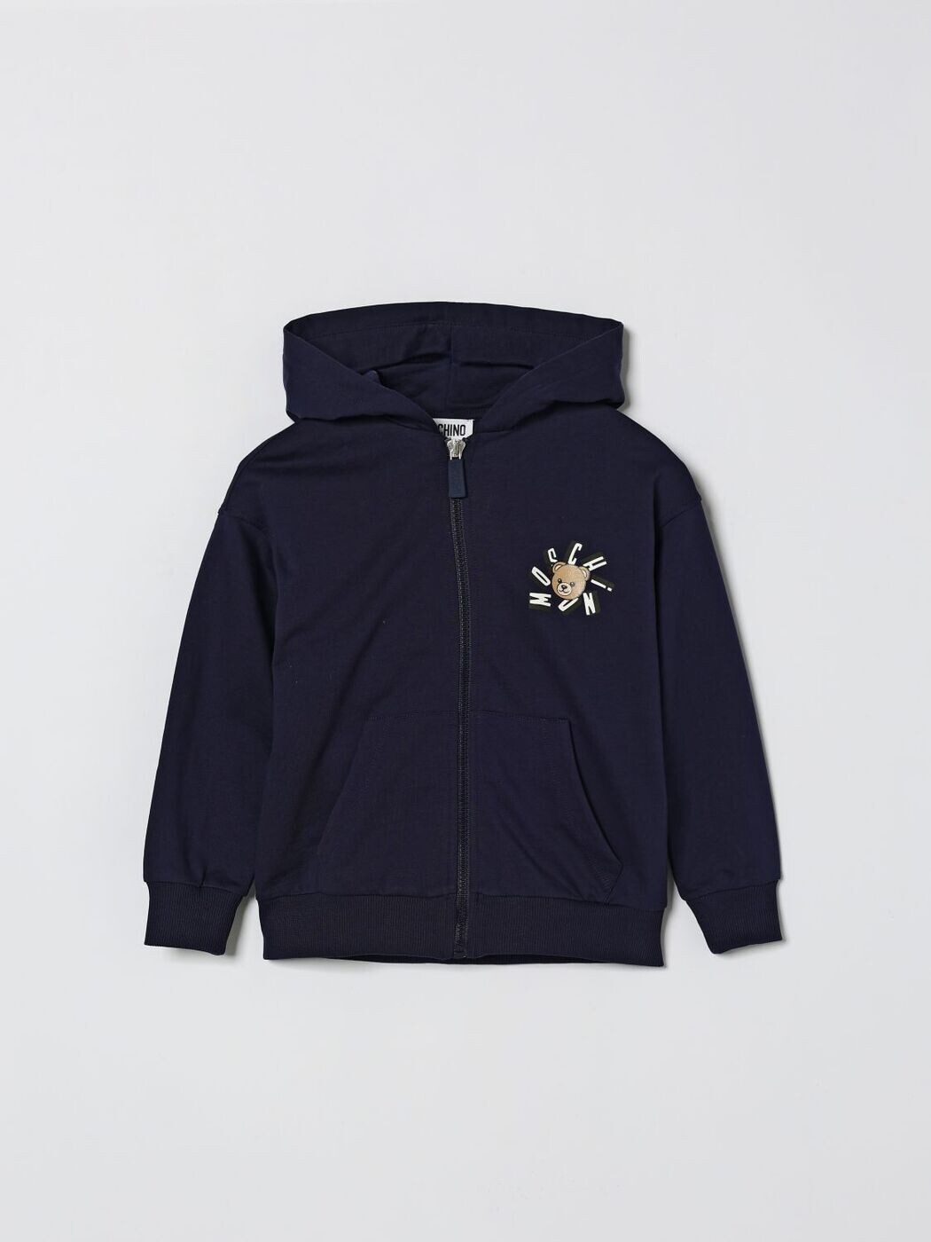 モスキーノ MOSCHINO クルーネックジャンパー 編み物御召しもの ボーイズ 青碧 Crew neck jumpers HUF09TLCA19 関税 貨物輸送無料 2026SS gi