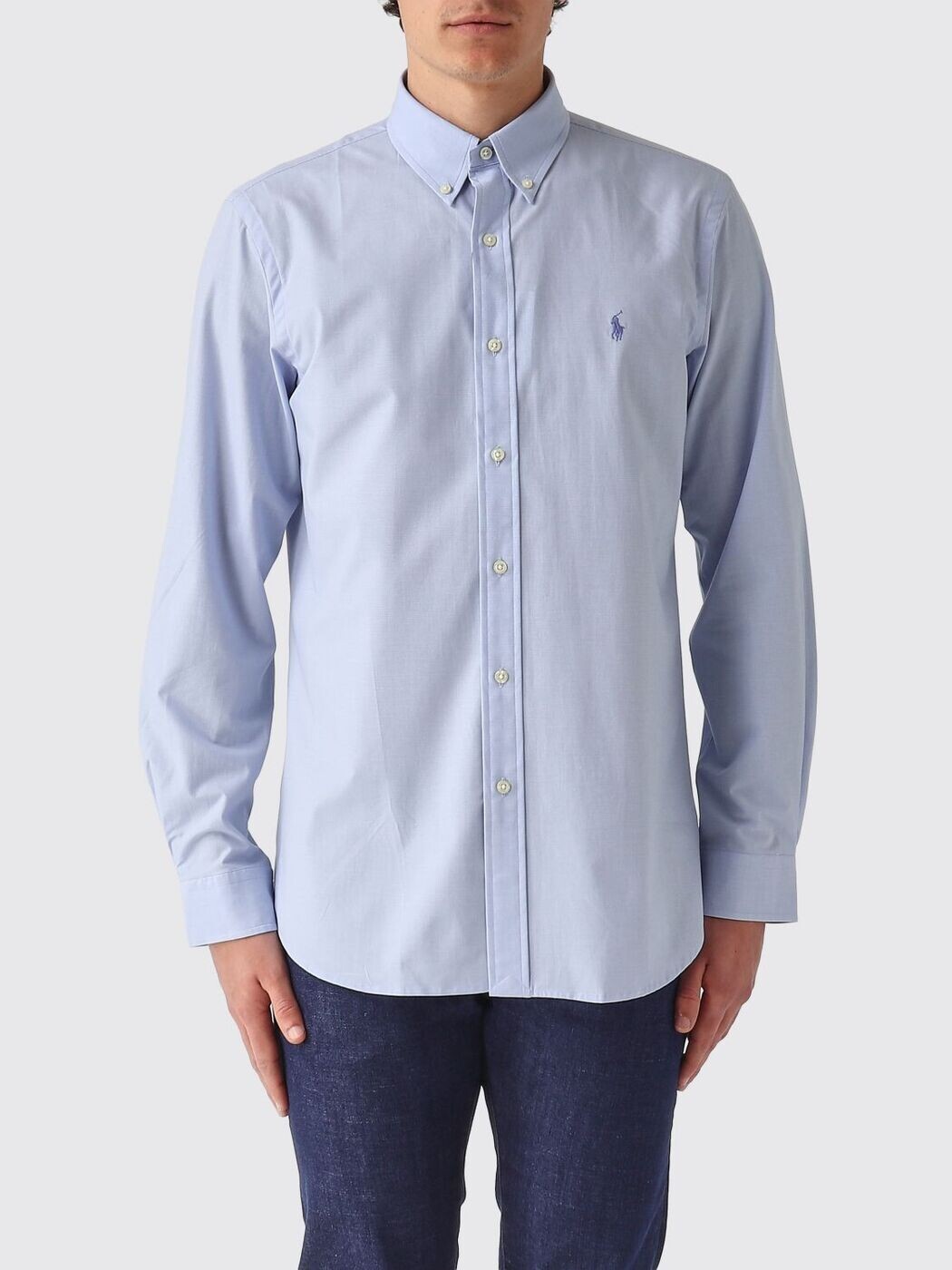 ポロ ラルフ 置き目レン POLO RALPH LAUREN プルオーバー メンズ Shirts 710B15614 Gnawed Blue 関税 貨物輸送無料 2026SS gi