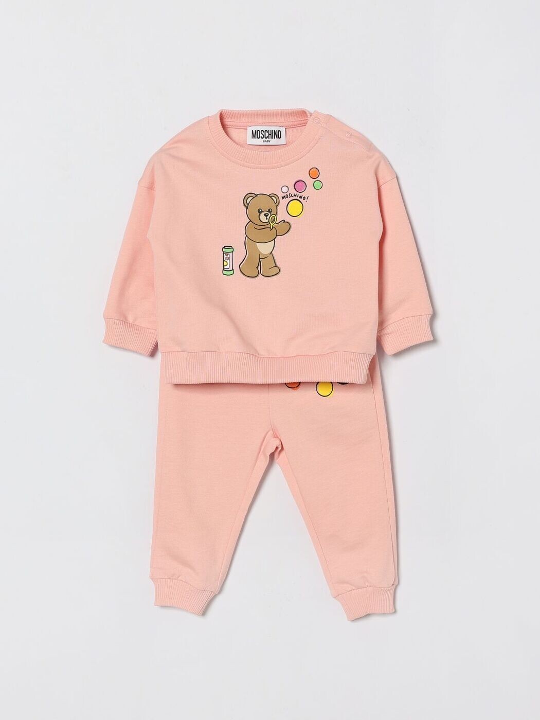 モスキーノ MOSCHINO セットアップ ボーイズ さくら色 Jumpsuits MSK039LCA19 関税 貨物輸送無料 2026SS gi