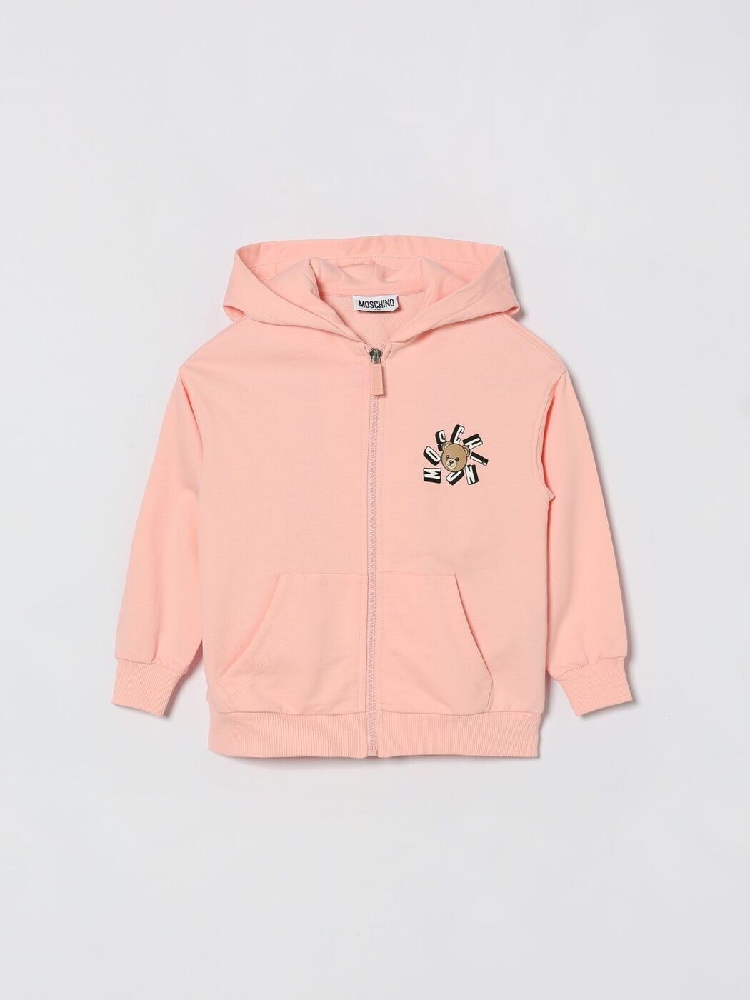モスキーノ MOSCHINO クルーネックジャンパー 編み物御召しもの ボーイズ さくら色 Crew neck jumpers HUF09TLCA19 関税 貨物輸送無料 2026SS gi
