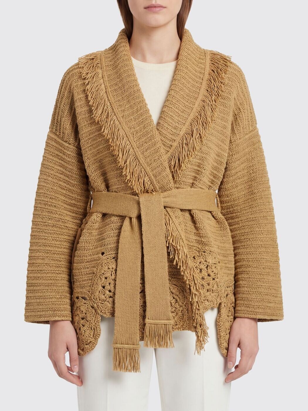 アラヌイ ALANUI プルオーバー 編み物御召しもの レディース ゴールド Knitwear LWHB064R26KNI011 関税 貨物輸送無料 2026SS gi