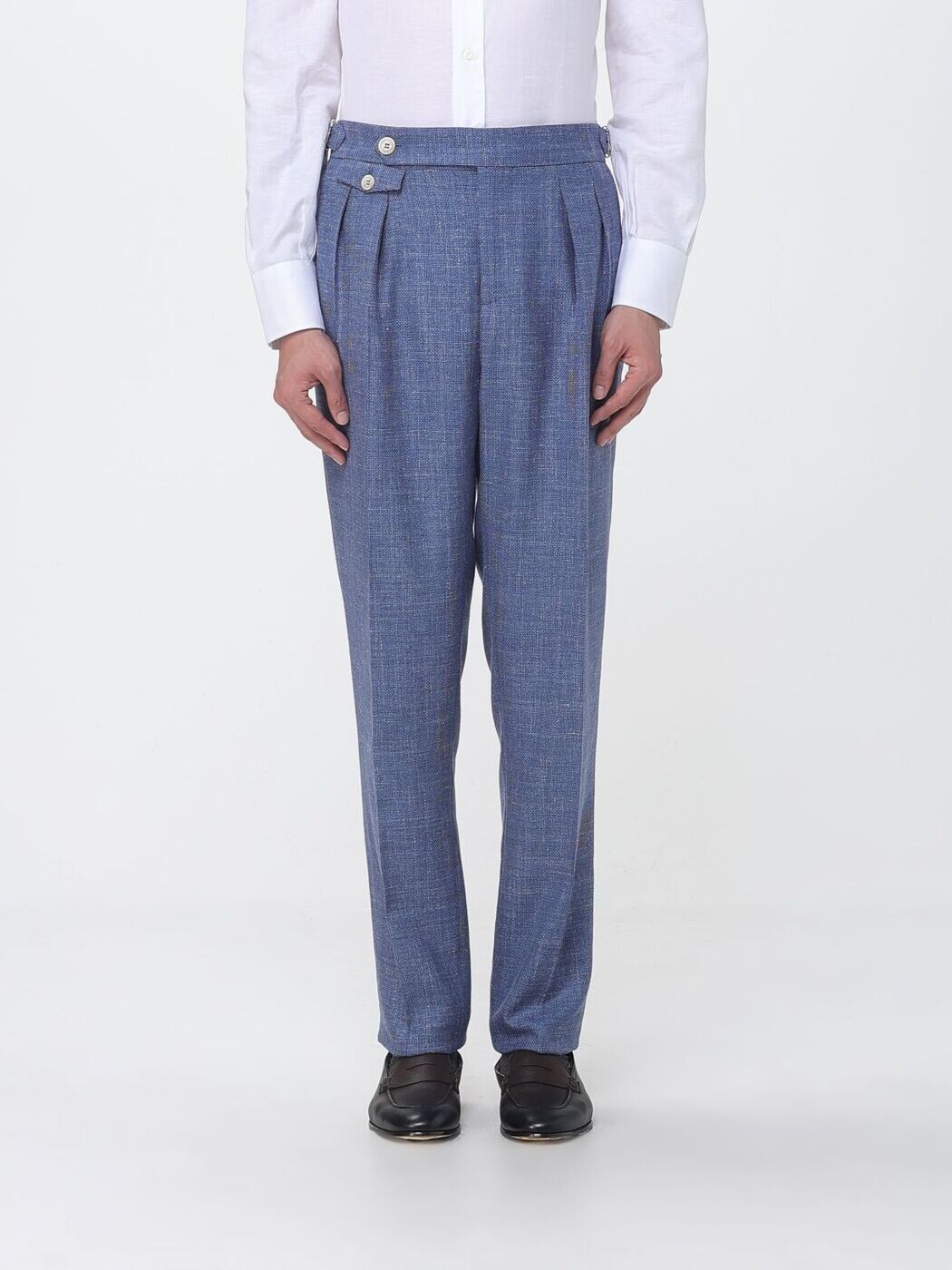 ブルネロ クチネリ BRUNELLO CUCINELLI ズボン パンツ メンズ ブルー Trousers MZ402L00M Denim 関税 送料無料 2026SS gi|BRANDSHOP「il Tesoro」