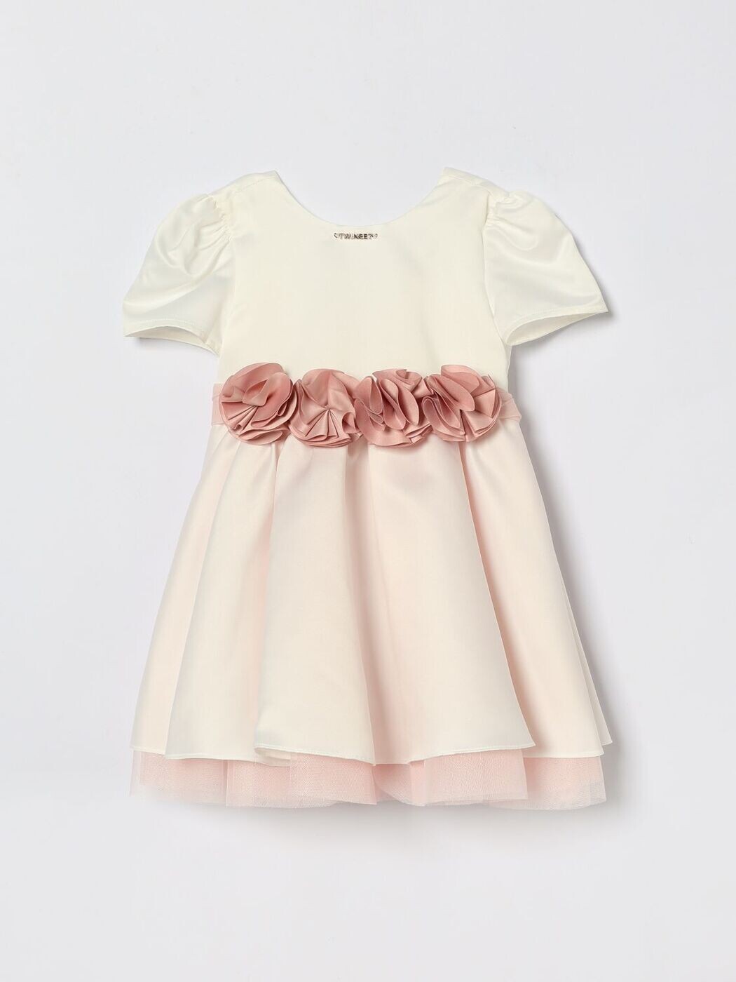 ツイン書き割り TWINSET ロング御召しもの 御召しもの ガールズ 白いこと Long dresses 261GB2102 関税 貨物輸送無料 2026SS gi
