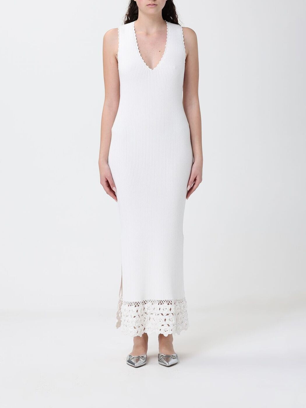 ガニー GANNI ワンピース ドレス レディース ホワイト Dresses A1030474 White 関税 送料無料 2026SS gi｜BRANDSHOP「il Tesoro」