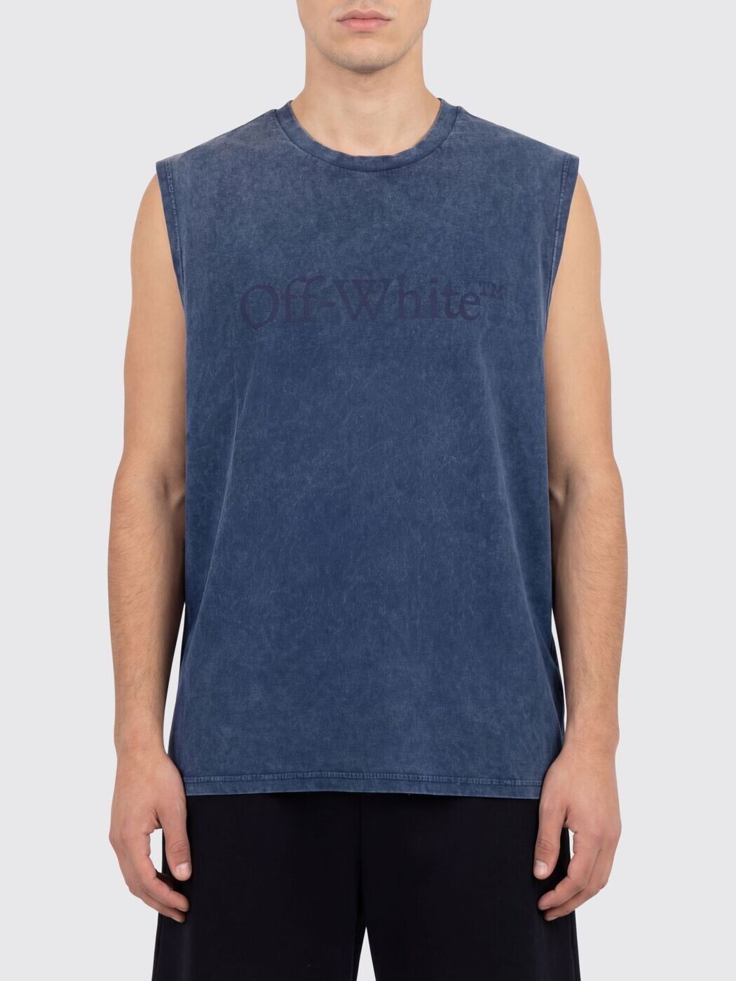 象牙色 OFF WHITE プルオーバー メンズ 青み T-shirts OMAC02FS26JER001 関税 貨物輸送無料 2026SS gi