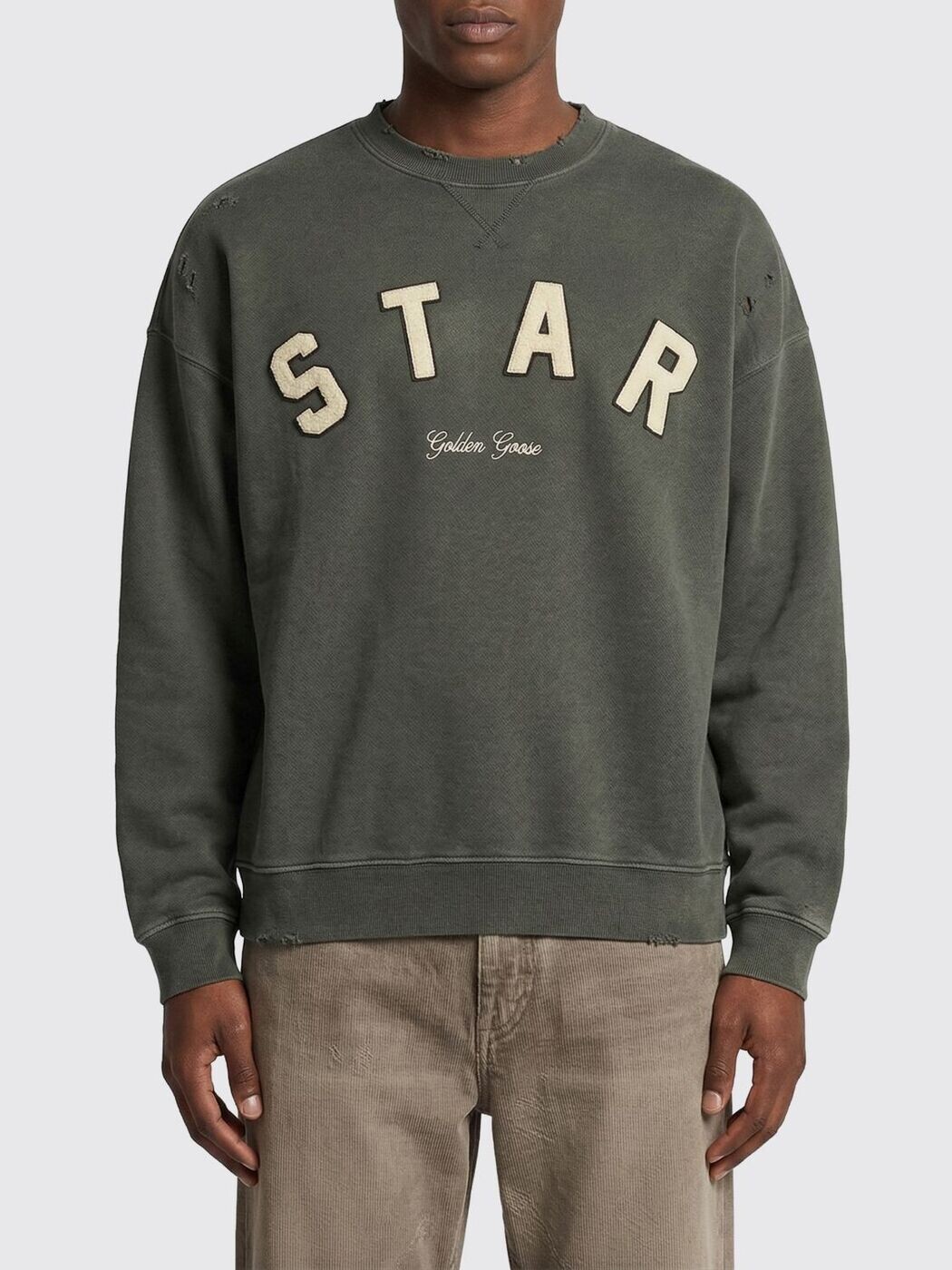 ゴールデン グース 晴れ晴れしい ブランド名 GOLDEN GOOSE トレイナー 調教師 メンズ Sweatshirts GUP02713P002417 関税 貨物輸送無料 2026SS gi
