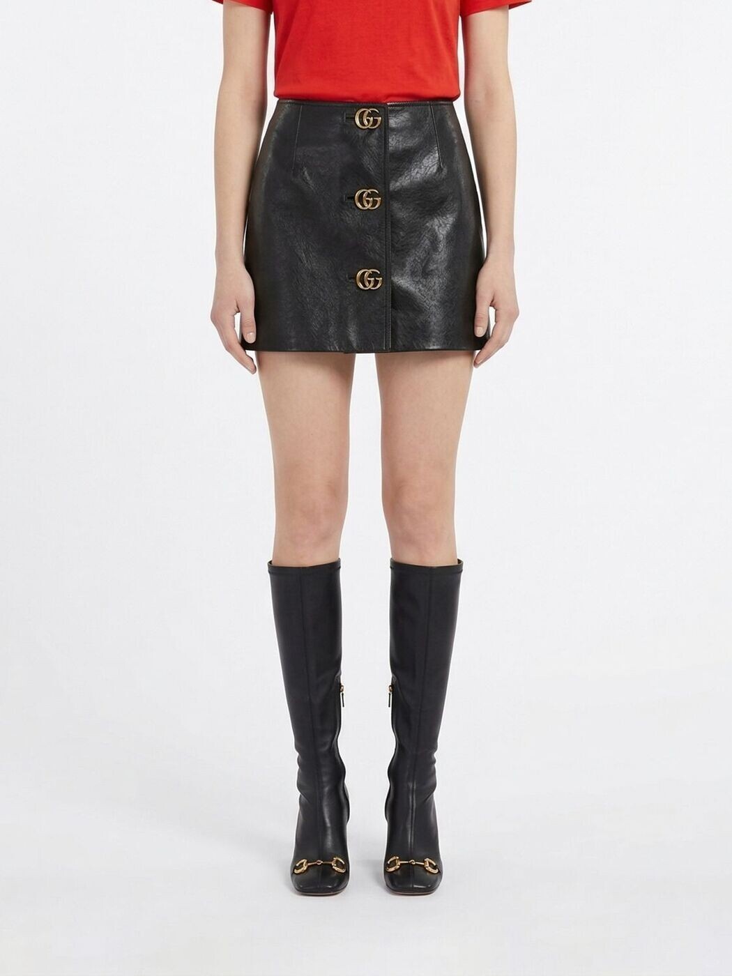 グッチ GUCCI スコート レディース 黒いこと Skirts 864538XNBAC 関税 貨物輸送無料 2026SS gi