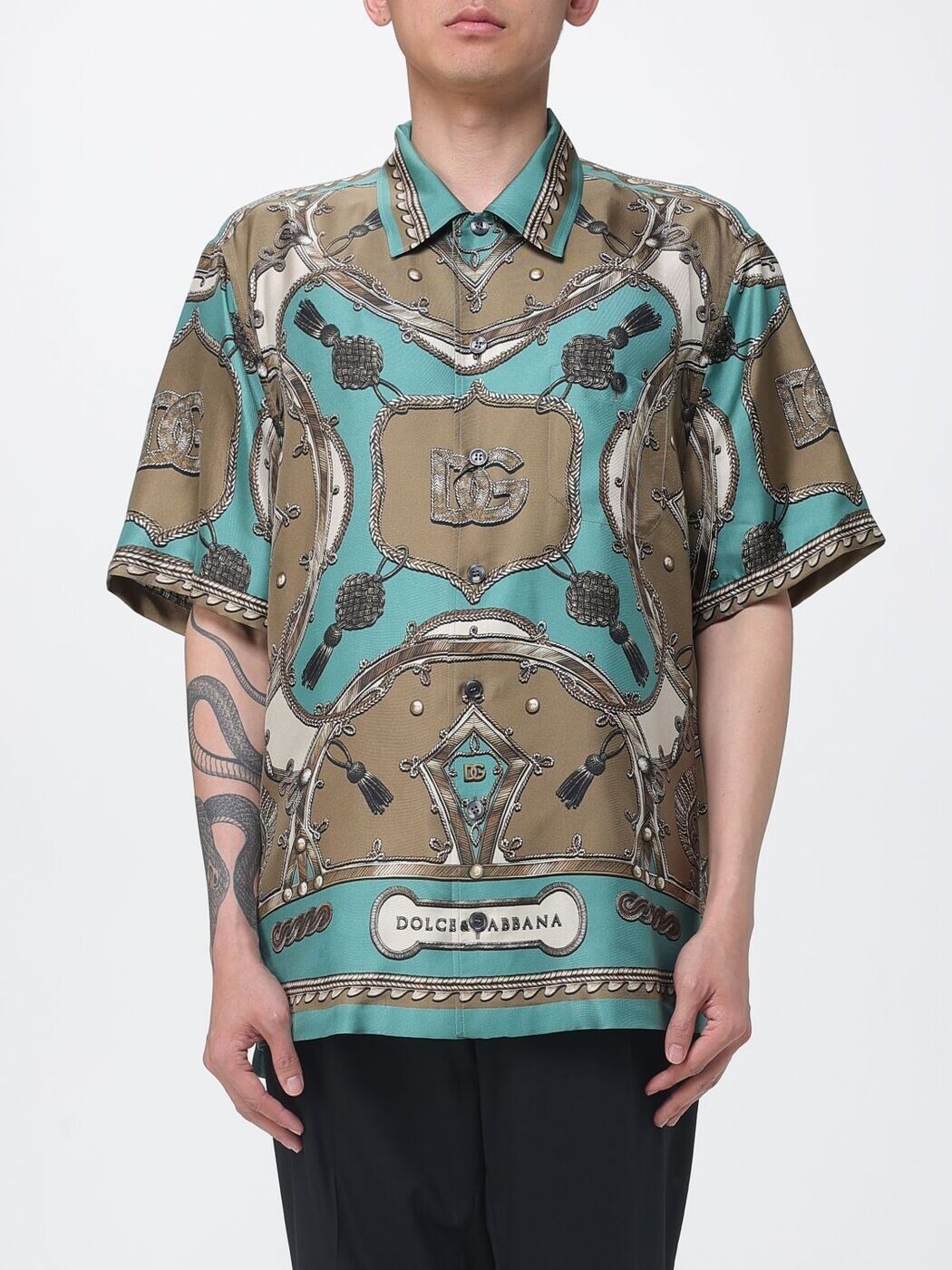 ドルチェ\u0026ガッバーナ DOLCE\u0026GABBANA プルオーバー メンズ Shirts G5JH9THI12C 関税 貨物輸送無料 2026SS gi