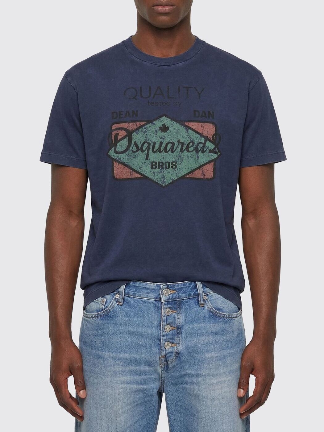 ディースクエアード DSQUARED2 プルオーバー メンズ 米国海軍 T-shirts S71GD1659D20049 関税 貨物輸送無料 2026SS gi