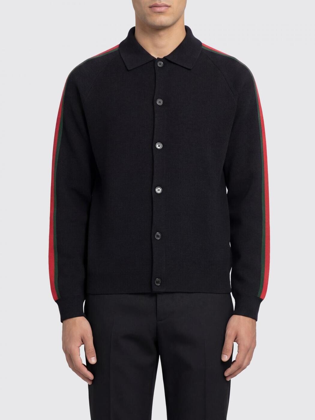 グッチ GUCCI ティーシャツ 編み物御召しもの メンズ 黒いこと Knitwear 857917XKFFV 関税 貨物輸送無料 2026SS gi