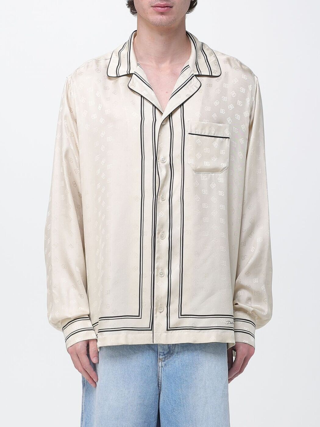 ドルチェ\u0026ガッバーナ DOLCE\u0026GABBANA プルオーバー メンズ ベージュ Shirts G5IF1THI11S 関税 貨物輸送無料 2026SS gi