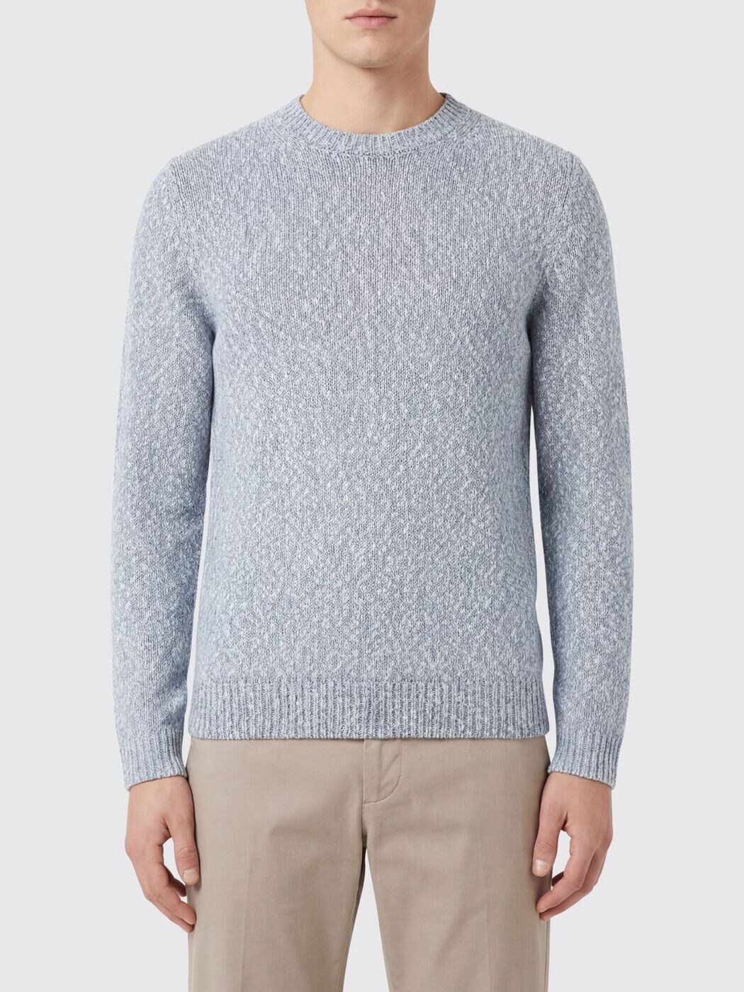 ザノーネ ZANONE スウェーター 編み物お召しもの メンズ 青色 Knitwear 810234ZQ310 Blue 関税 貨物輸送無料 2026SS gi