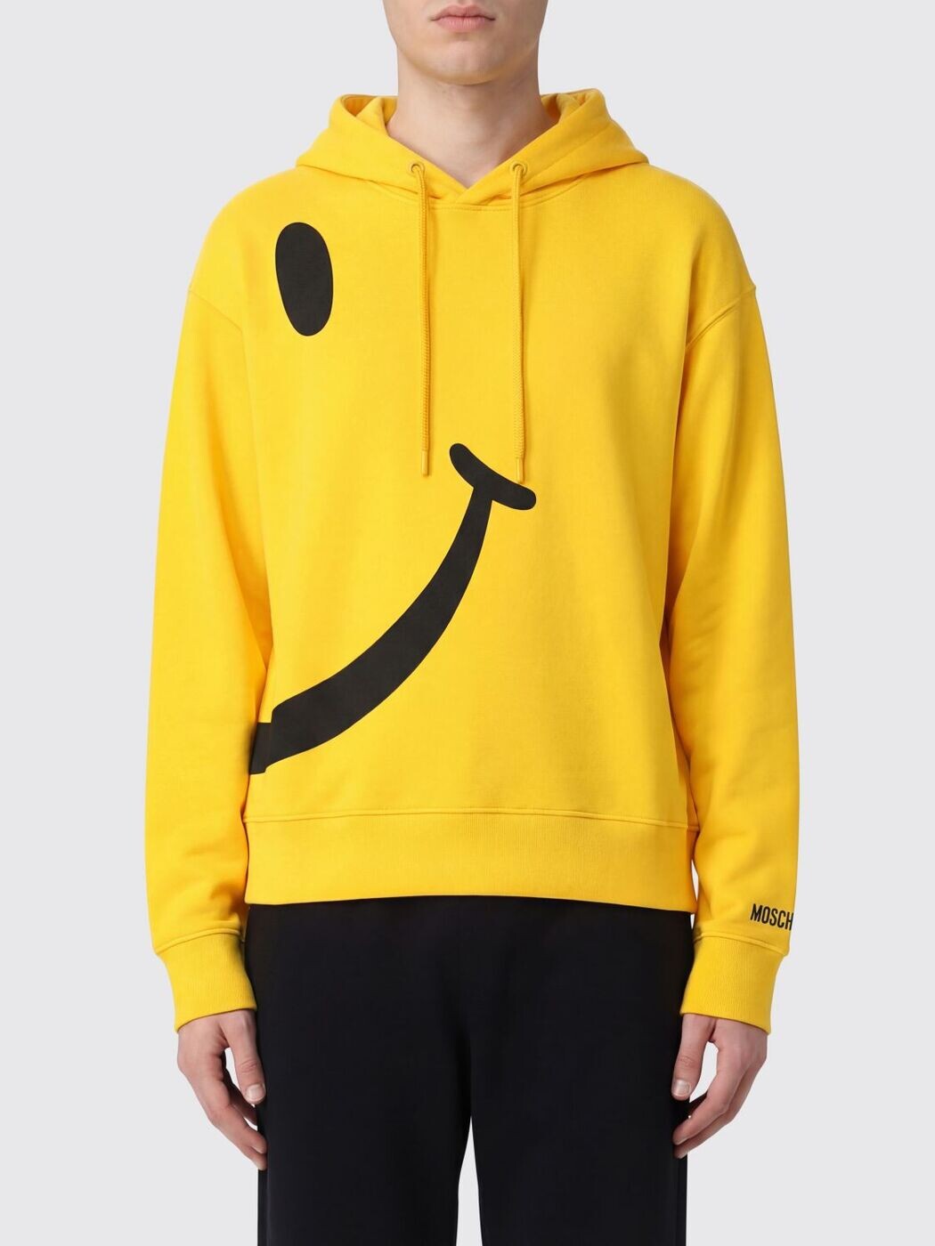 モスキーノ MOSCHINO トレーナー 調教師 メンズ 黄色 Sweatshirts 17110228 関税 貨物輸送無料 2026SS gi
