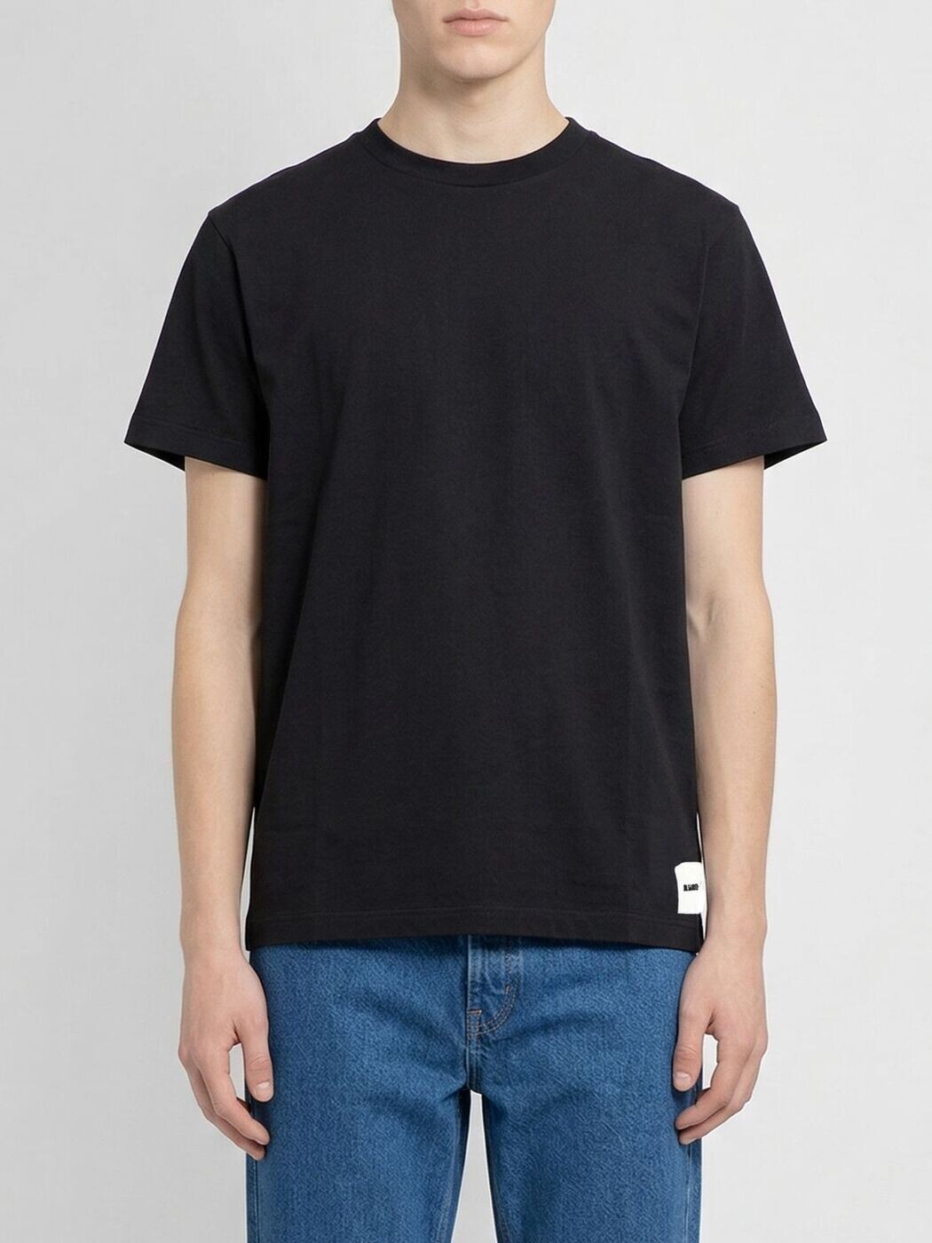 内鰓 サンダー JIL SANDER ティーシャツ メンズ 黒いこと T-shirts J47GC0J45048 関税 貨物輸送無料 2026SS gi Tシャツ・カットソー-トップス-メンズファッション