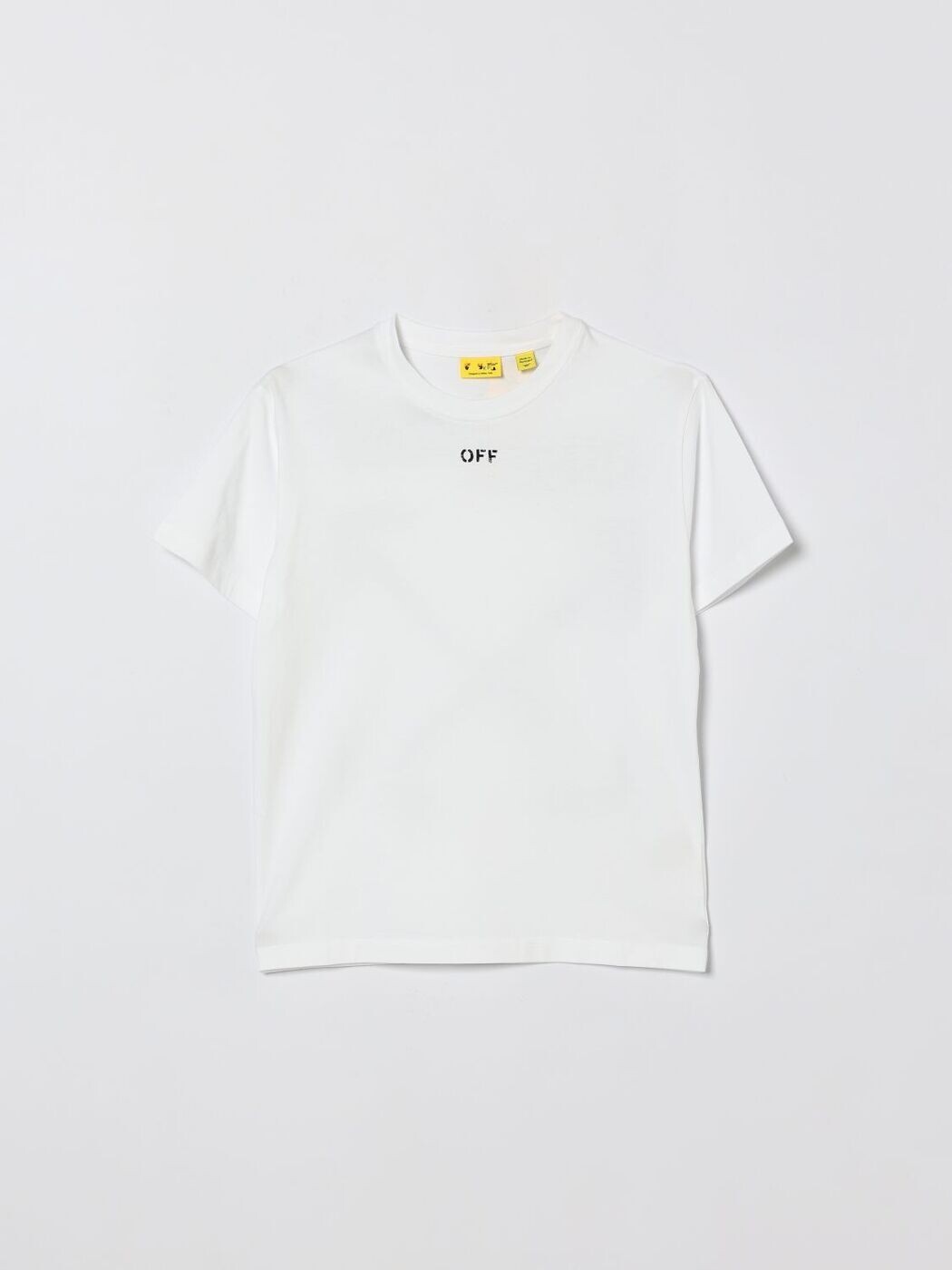 オフ ホワイト OFF-WHITE ロングスリーブTシャツ Tシャツ ボーイズ Long sleeve t-shirts OBAA002S26JER006 White 1 関税 送料無料 2026SS gi|BRANDSHOP「il Tesoro」