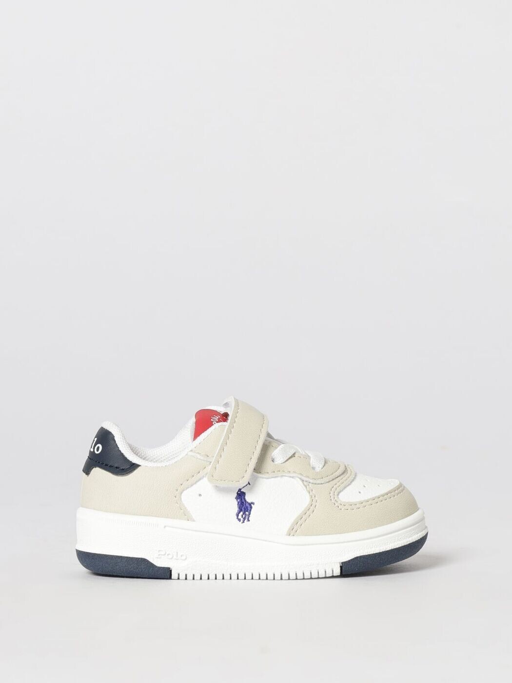 ポロ・ラルフローレン POLO RALPH LAUREN フラットスニーカー スニーカー ボーイズ ホワイト Flat sneakers RL04844101 ~ White 関税 送料無料 2026SS gi｜BRANDSHOP「il Tesoro」