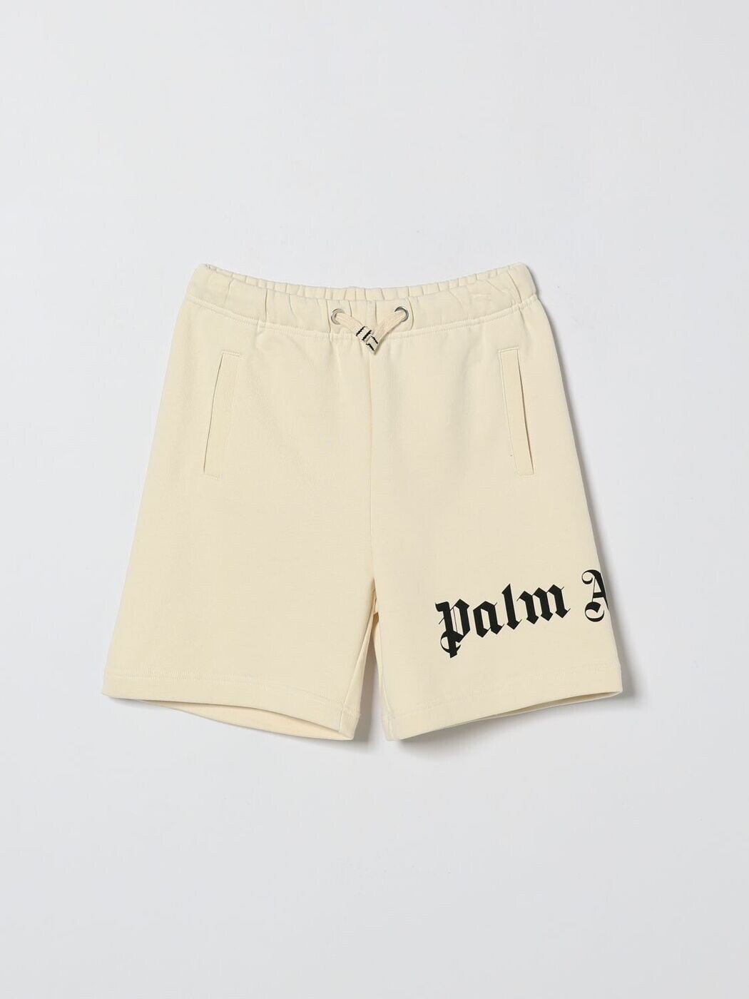 パーム・エンジェルス PALM ANGELS 遊撃手ズボン下 ズボン下 さる股引き ボーイズ 白いこと Shorts PBCI006S26FLE001 関税 貨物輸送無料 2026SS gi