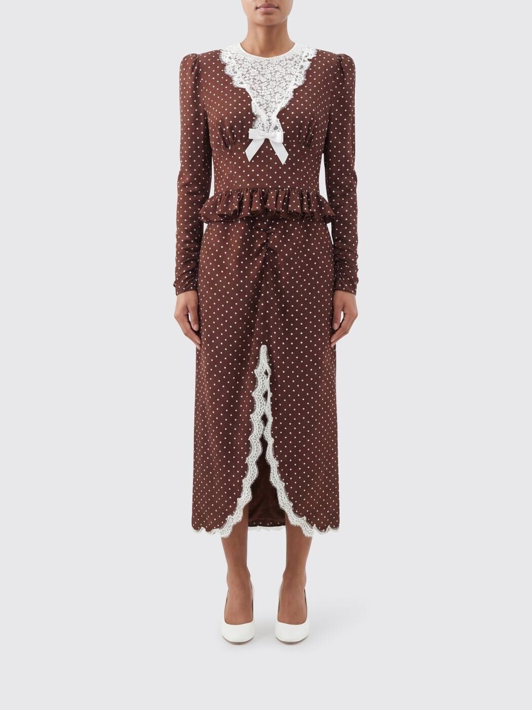アレッサンドラ 一財産 ALESSANDRA RICH 衣裳 御召しもの レディース 赤銅色 Dresses FABX4281F4686 関税 貨物輸送無料 2026SS gi