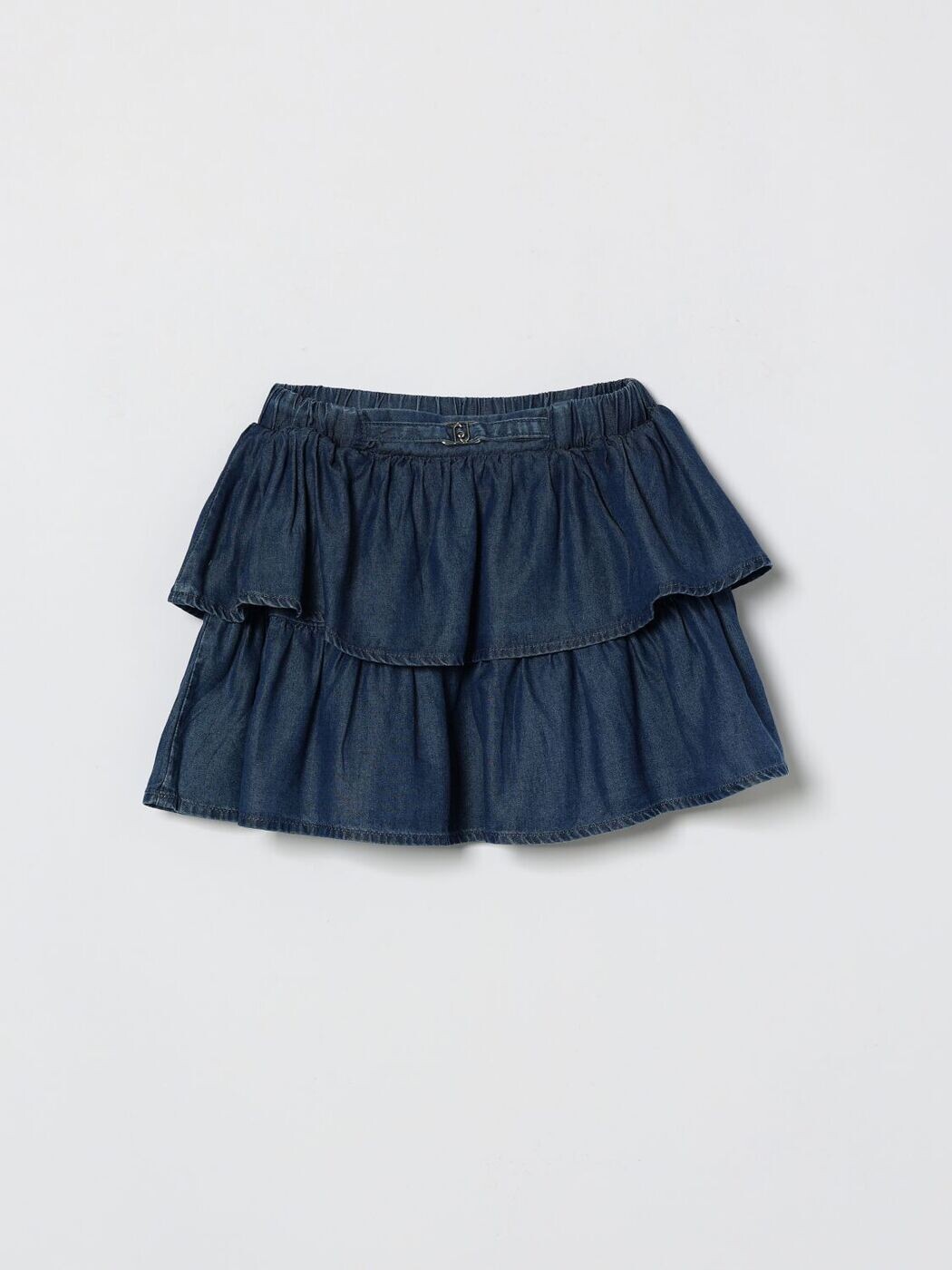 リュー ジョ― LIU JO ミニ御徒面子 スコート ガールズ 青碧 Mini-skirts KA6119D5044 関税 貨物輸送無料 2026SS gi