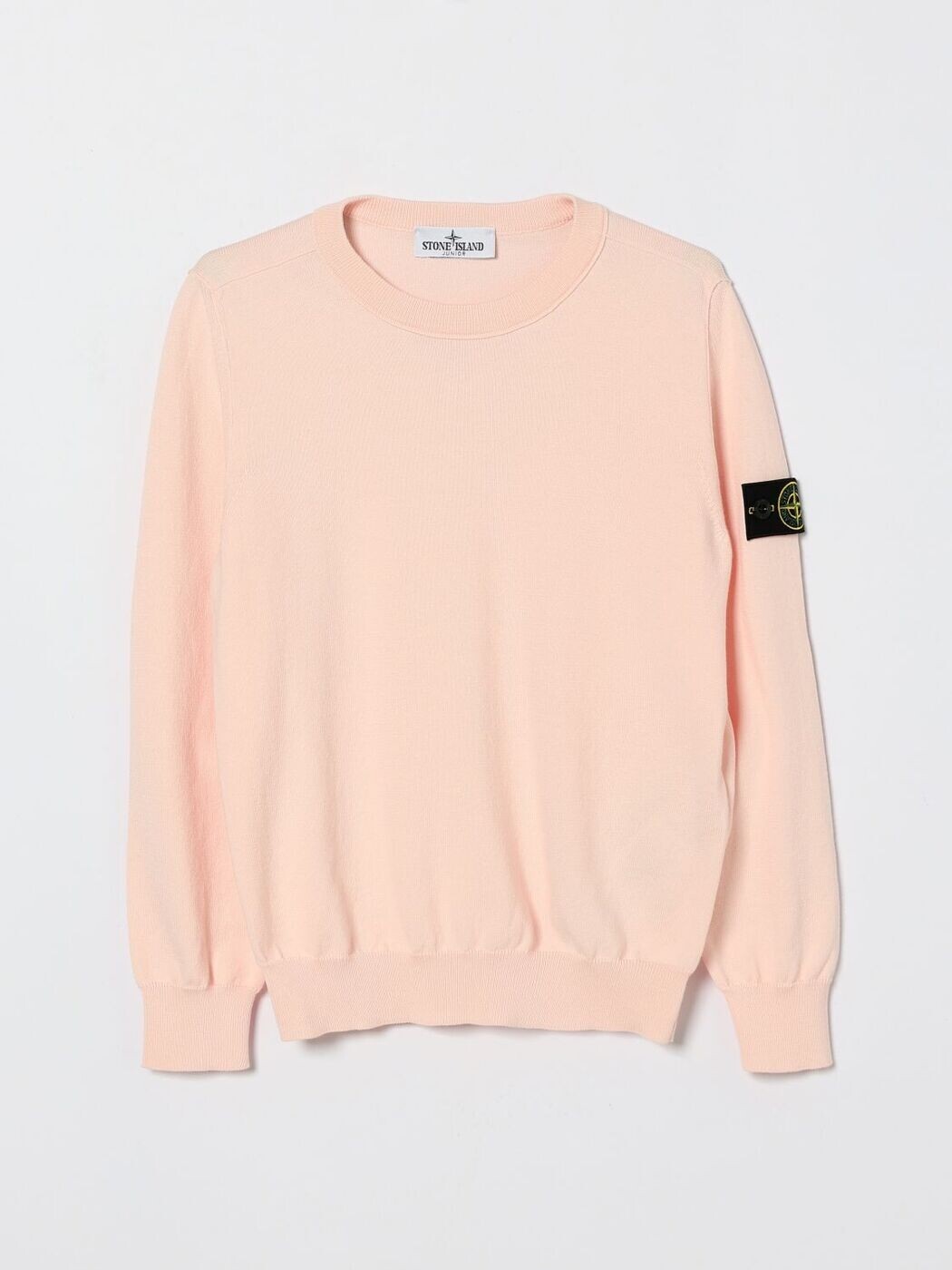 石ころ 島 STONE ISLAND JUNIOR クルーネックジャンパー 編み物御召しもの ボーイズ さくら色 Crew neck jumpers 5100001S00B2 Pink 関税 貨物輸送無料 2026SS gi