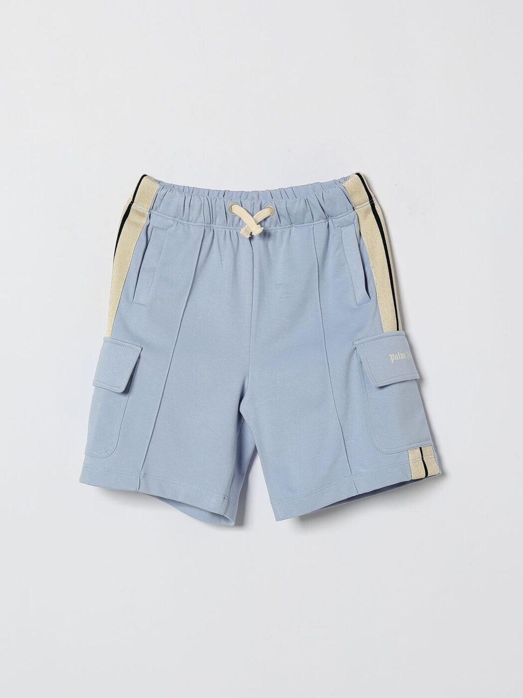 パーム・エンジェルス PALM ANGELS 遊撃手ズボン下 ズボン下 さる股引き ボーイズ 青碧 Shorts PBCL004S26FLE001 関税 貨物輸送無料 2026SS gi