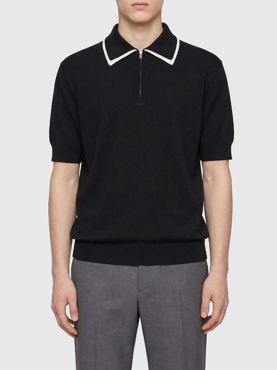 内鰓 サンダー JIL SANDER スポーツシャツ メンズ 黒いこと Polo shirts J22GL0125J15466 関税 貨物輸送無料 2026SS gi