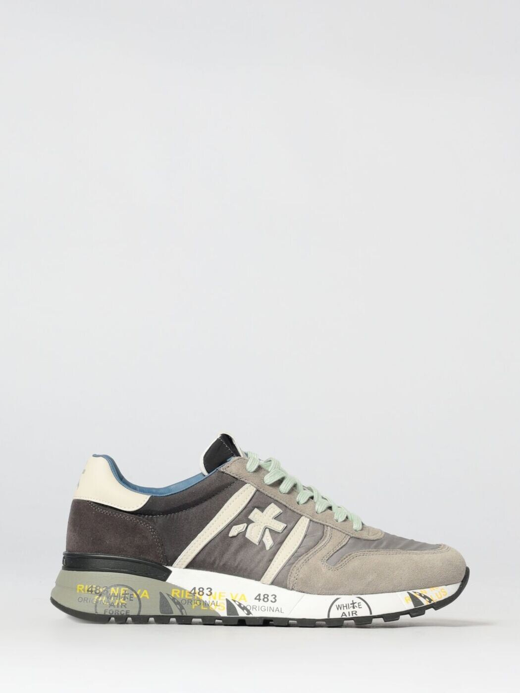 プレミアータ PREMIATA スニーカー メンズ 薄墨色 Sneakers LANDER 関税 貨物輸送無料 2026SS gi