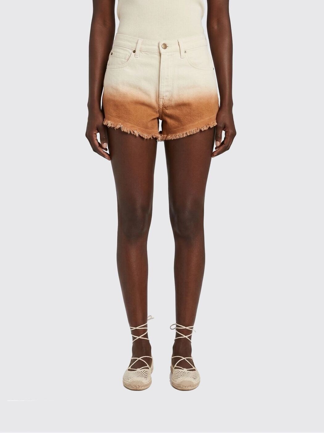 アラヌイ ALANUI デニムショーツ ショーツ レディース ブラウン Denim shorts LWYC009R26DEN002 Brown 関税 送料無料 2026SS gi|BRANDSHOP「il Tesoro」
